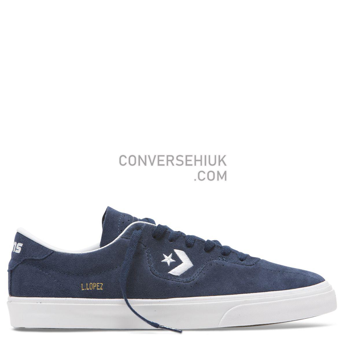 Converse CONS Louie Lopez Pro Classic Suede Low Top Navy Navy/White/Gum 165273 Shoes