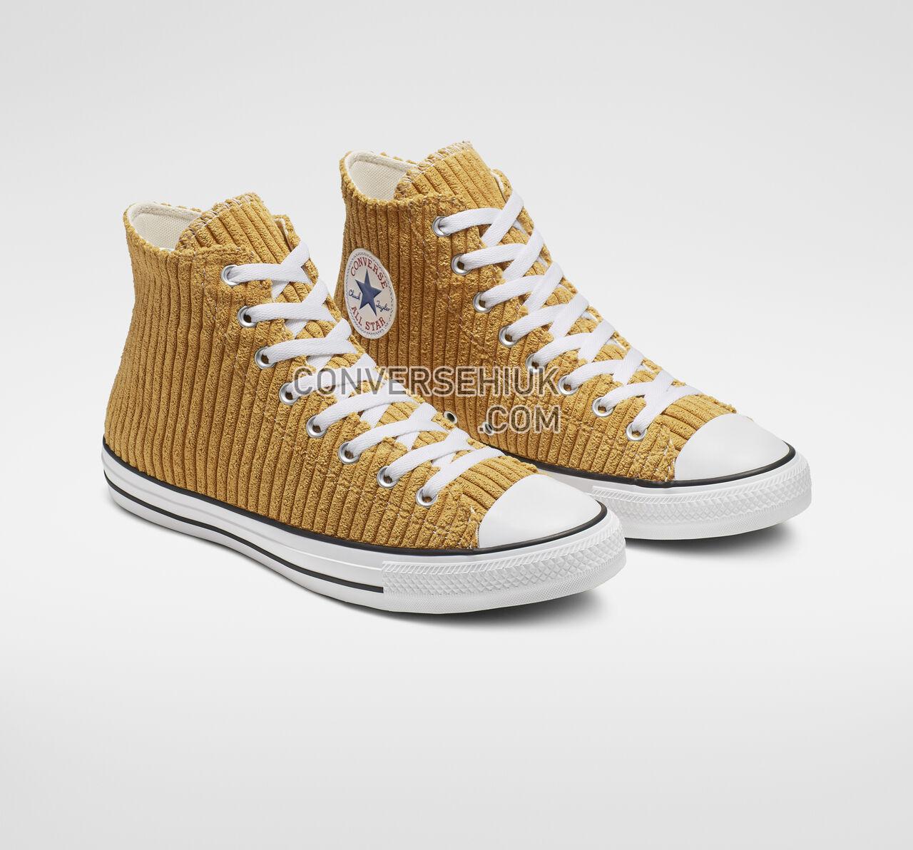 Converse Chuck Taylor All Star Wide Wale Cord High Top Wheat/White/Black 165147F Shoes