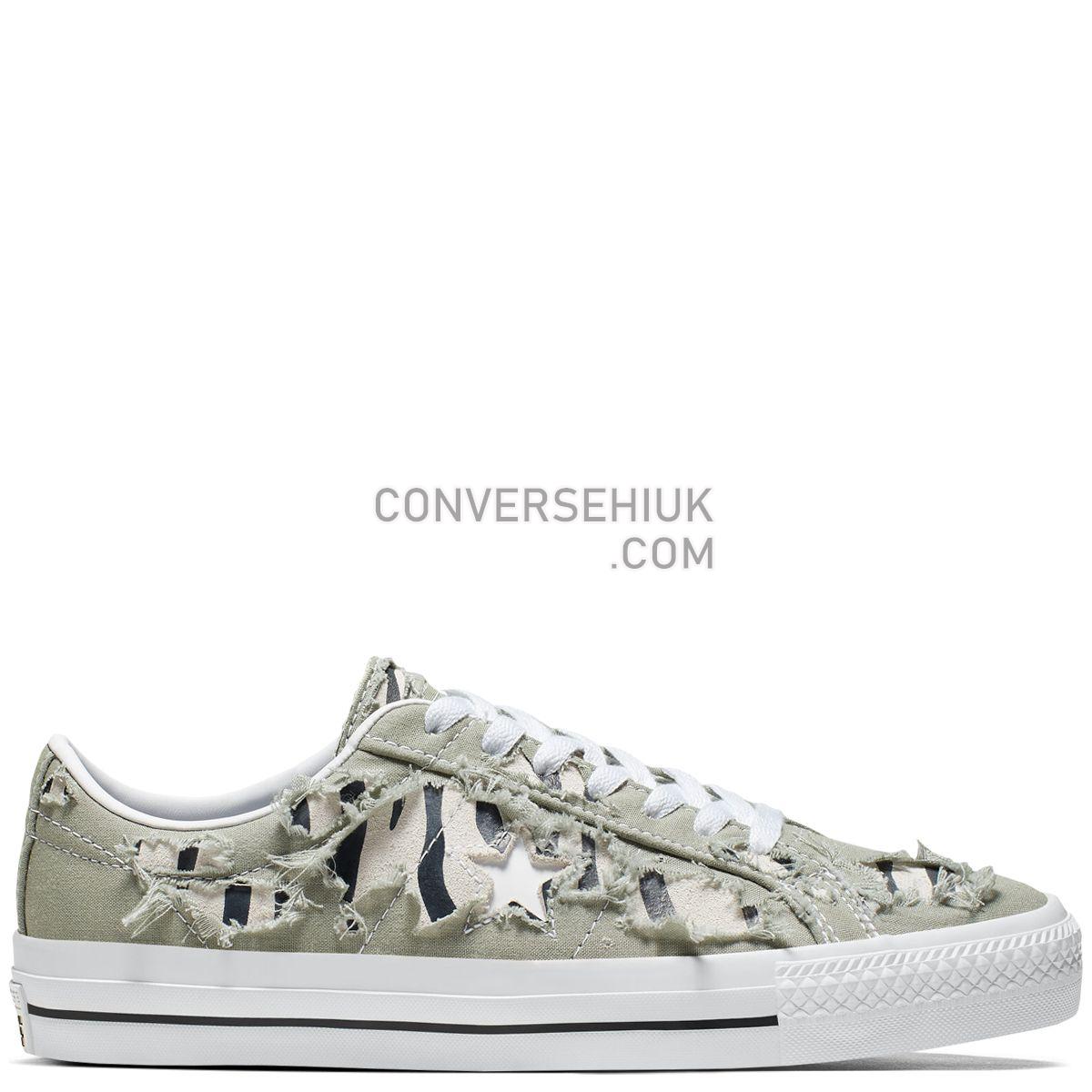 Converse CONS One Star Pro Archive Print Low Top Jade Stone Jade Stone/Black/White 165337 Shoes