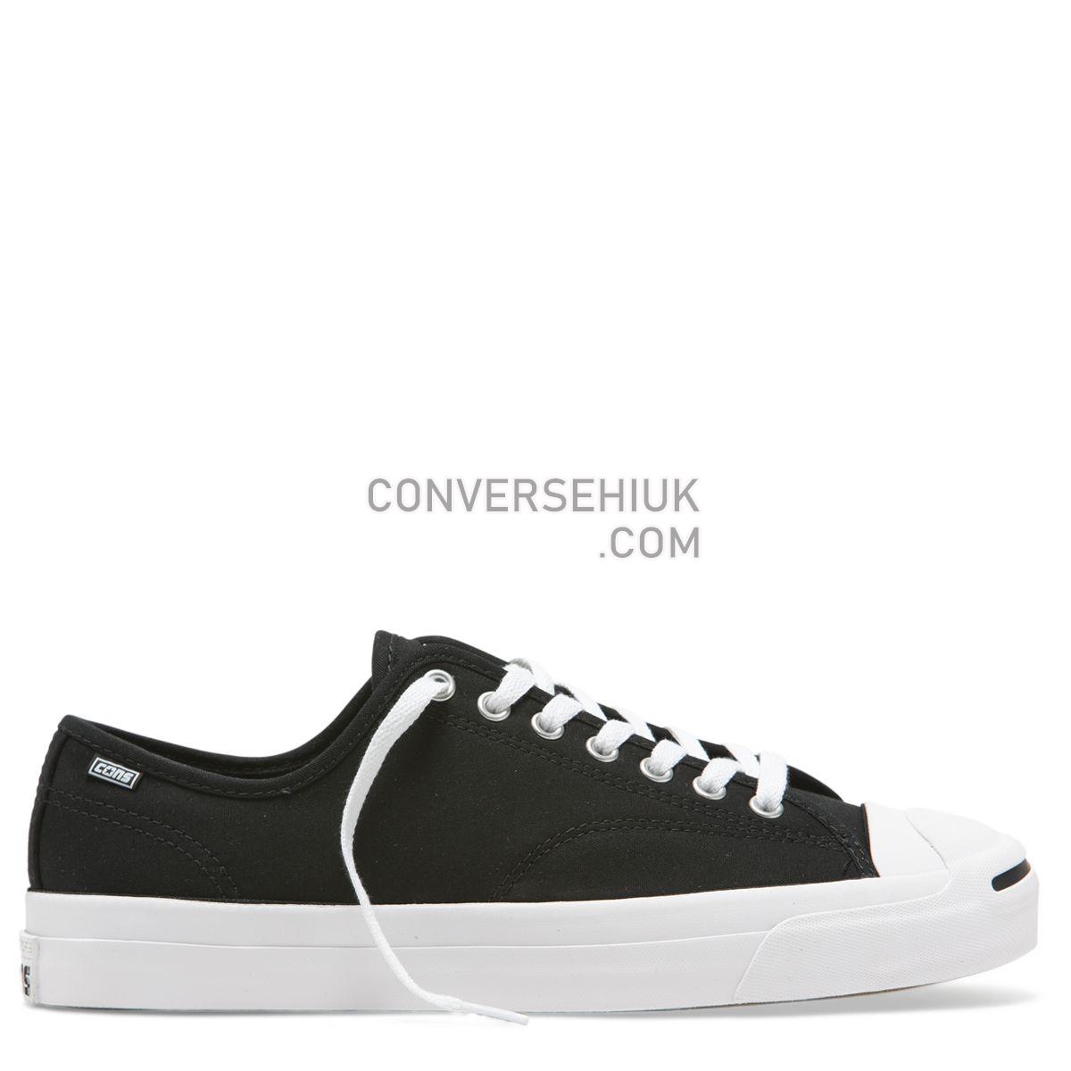 Converse CONS Jack Purcell Pro Archive Print Low Top Black Black/White/Black 165339 Shoes