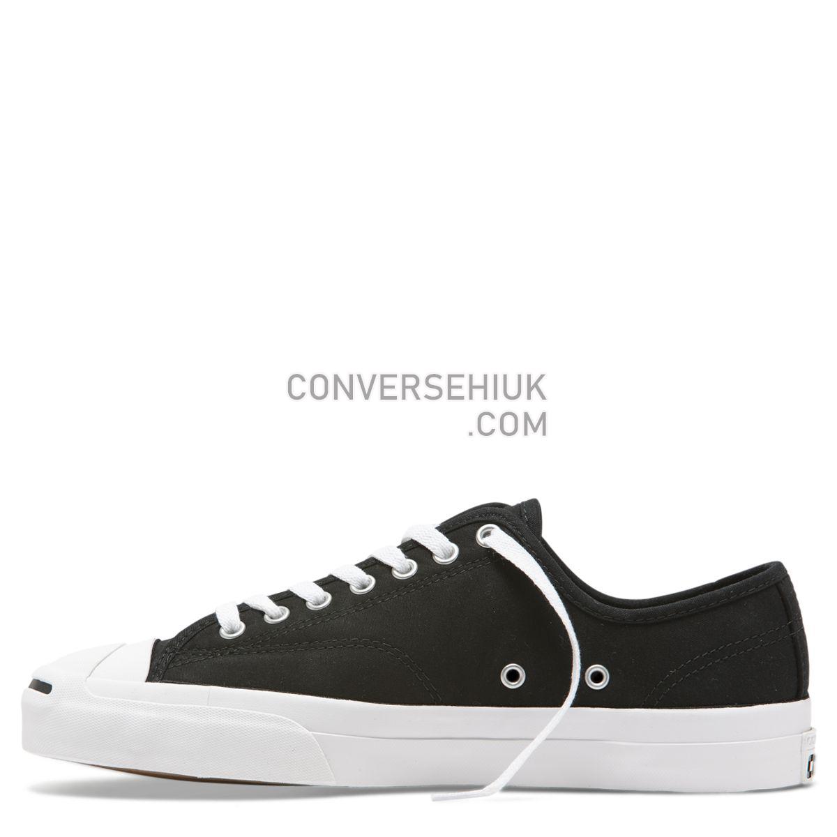 Converse CONS Jack Purcell Pro Archive Print Low Top Black Black/White/Black 165339 Shoes