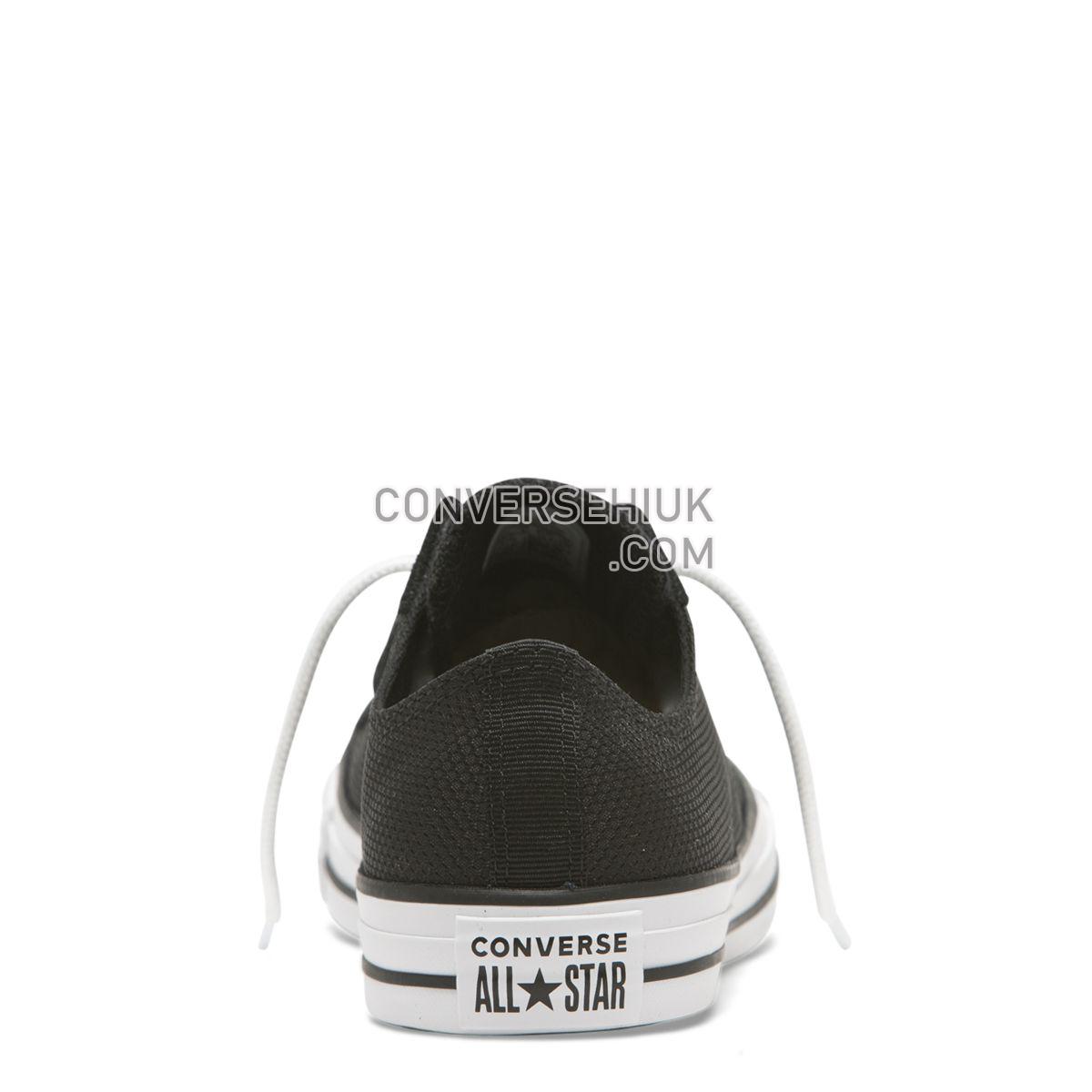 Converse Chuck Taylor All Star Utility Low Top Black Black/White/Black 165334 Shoes