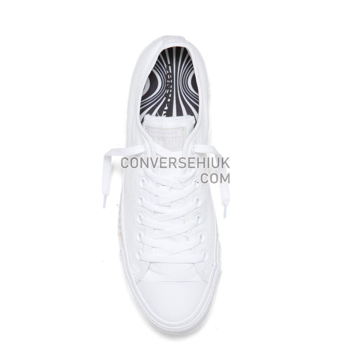 Converse Chuck Taylor All Star We Are Not Alone Low Top White White/Pale Putty/White 165384 Shoes