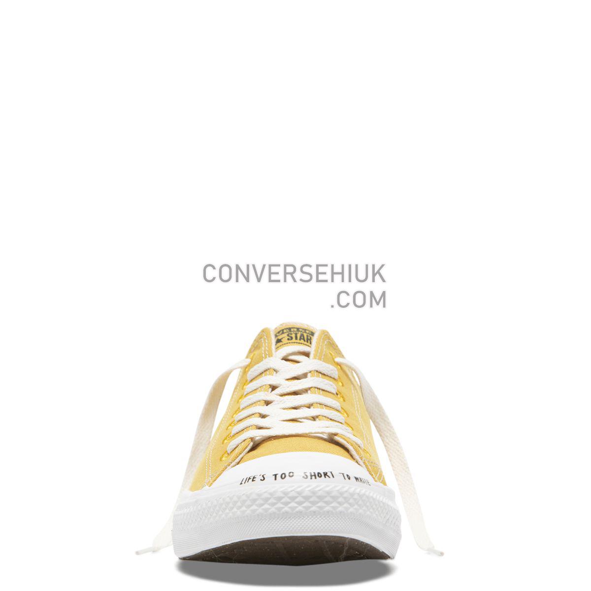 Converse Chuck Taylor All Star Renew Canvas Low Top Gold Dart Gold Dart/Black/White 164920 Shoes