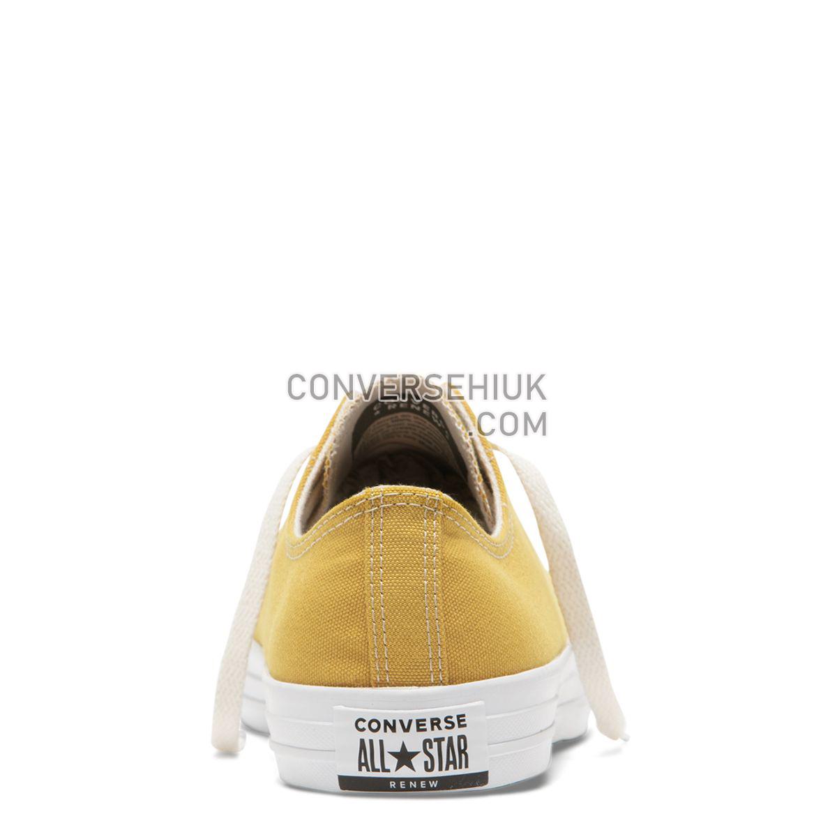 Converse Chuck Taylor All Star Renew Canvas Low Top Gold Dart Gold Dart/Black/White 164920 Shoes