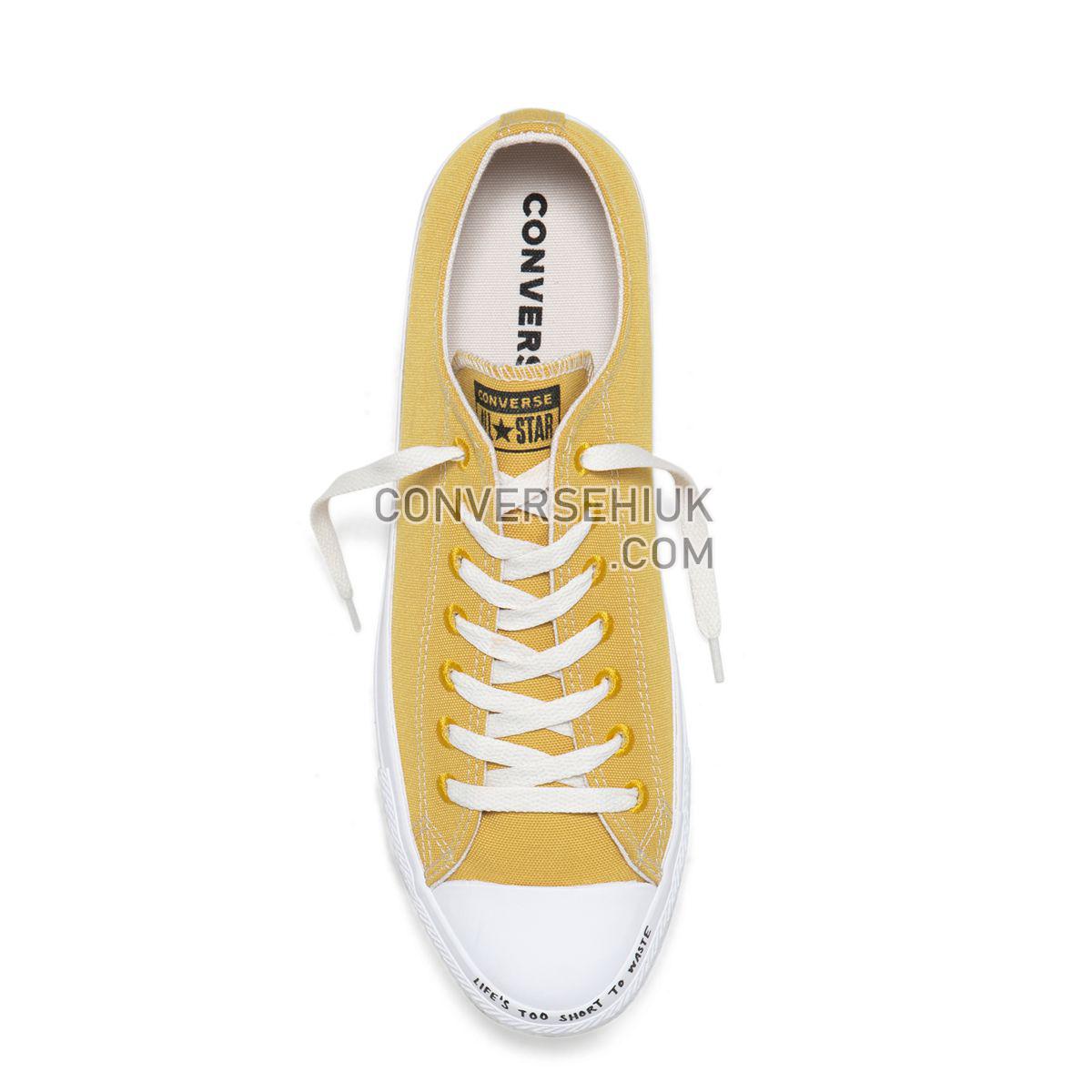 Converse Chuck Taylor All Star Renew Canvas Low Top Gold Dart Gold Dart/Black/White 164920 Shoes