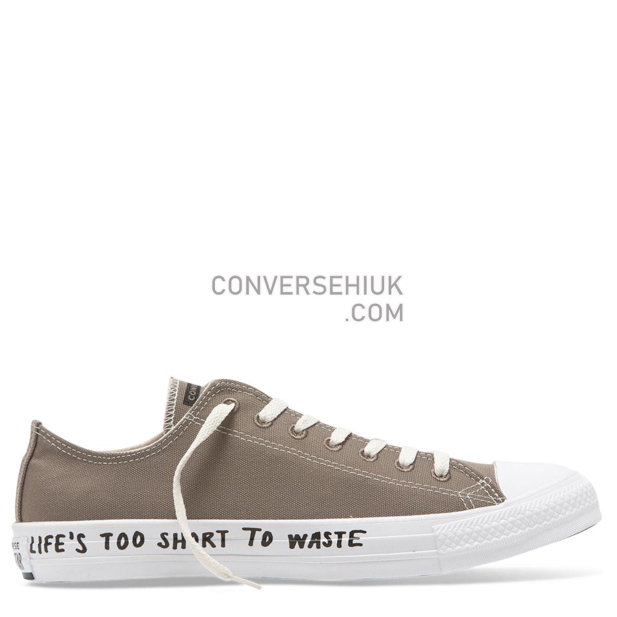 Converse Chuck Taylor All Star Renew Canvas Low Top Mason Taupe Mason Taupe/Black/White 164921 Shoes