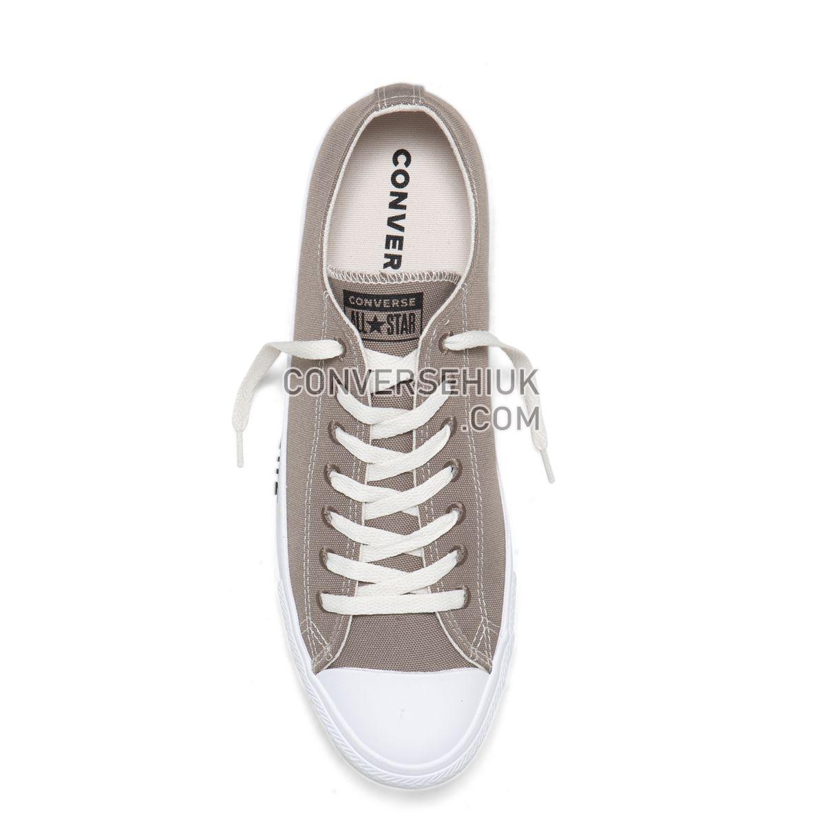 Converse Chuck Taylor All Star Renew Canvas Low Top Mason Taupe Mason Taupe/Black/White 164921 Shoes