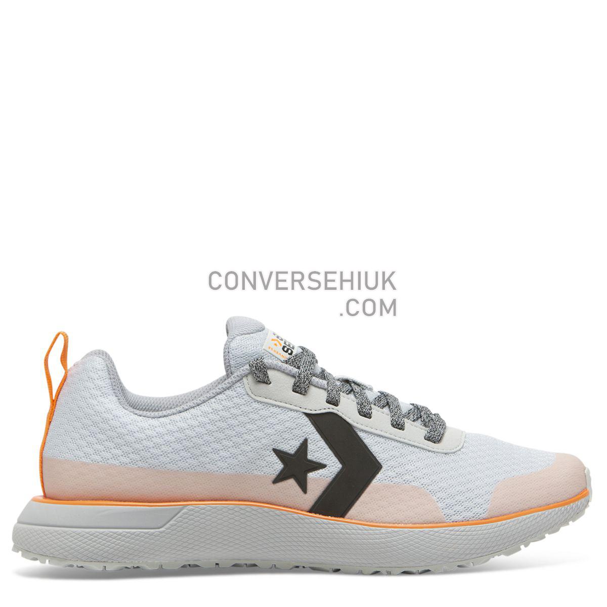 Converse X Tinker Hatfield Star Series RN Low Top Pure Platinum Pure Platinum/Bold Mandarin 165593 Shoes