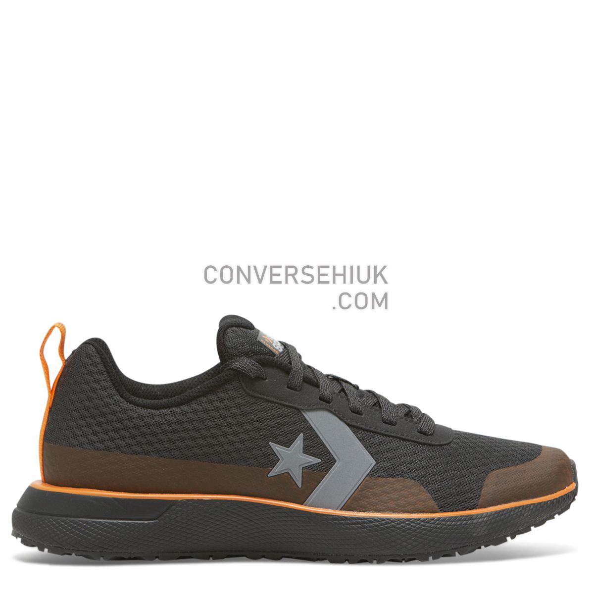 Converse X Tinker Hatfield Star Series RN Low Top Black Almost Black/Bold Mandarin 165594 Shoes