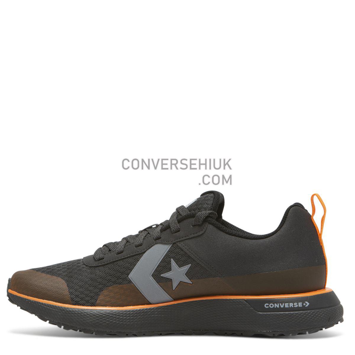 Converse X Tinker Hatfield Star Series RN Low Top Black Almost Black/Bold Mandarin 165594 Shoes