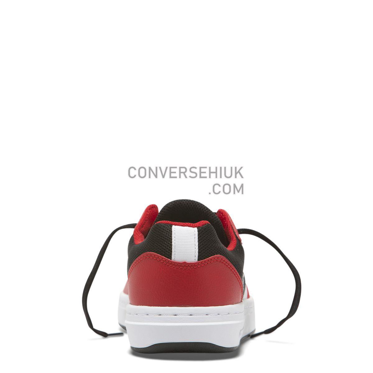 Converse Rival Shoot For The Moon Low Top Black Black/Enamel Red/White 164895 Shoes