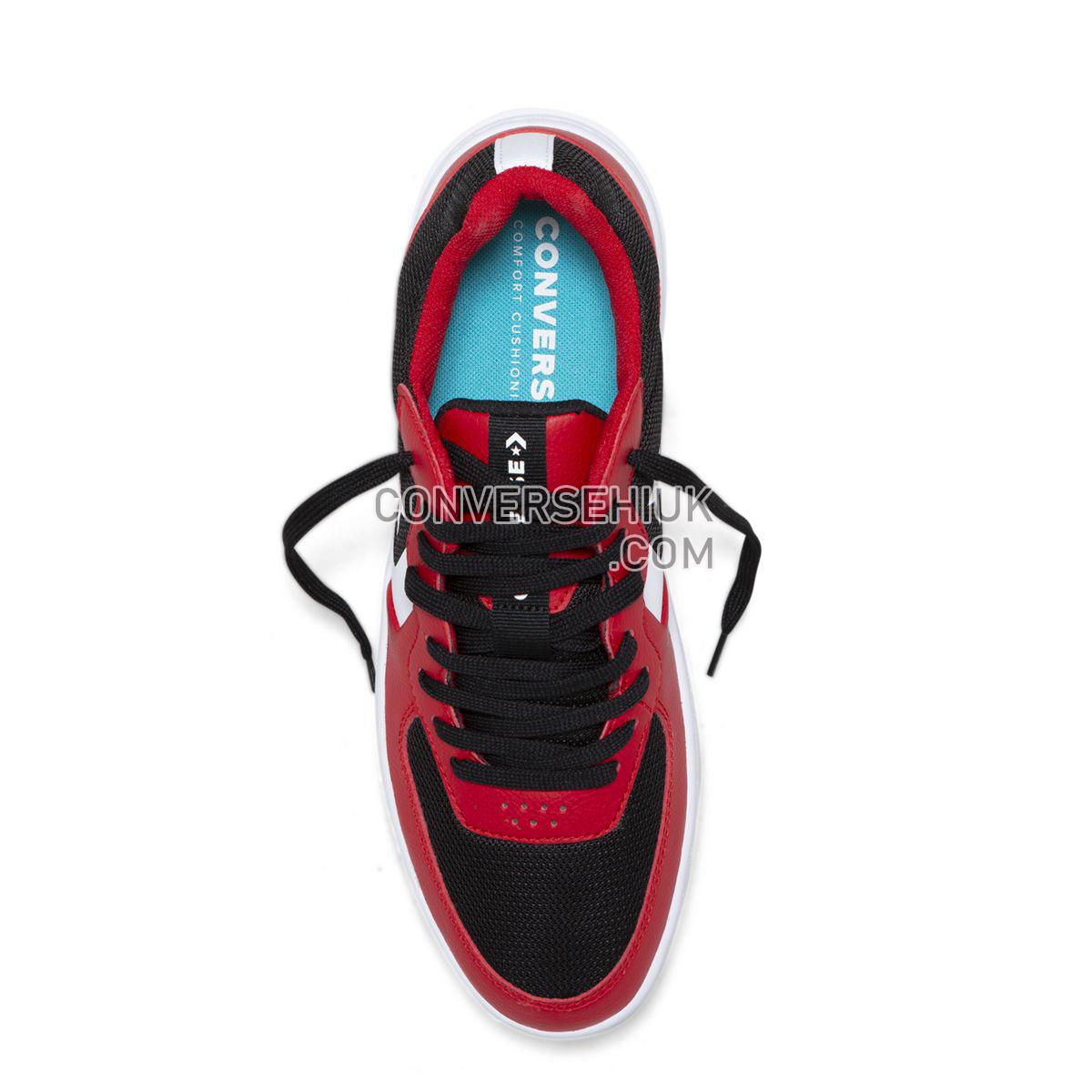 Converse Rival Shoot For The Moon Low Top Black Black/Enamel Red/White 164895 Shoes