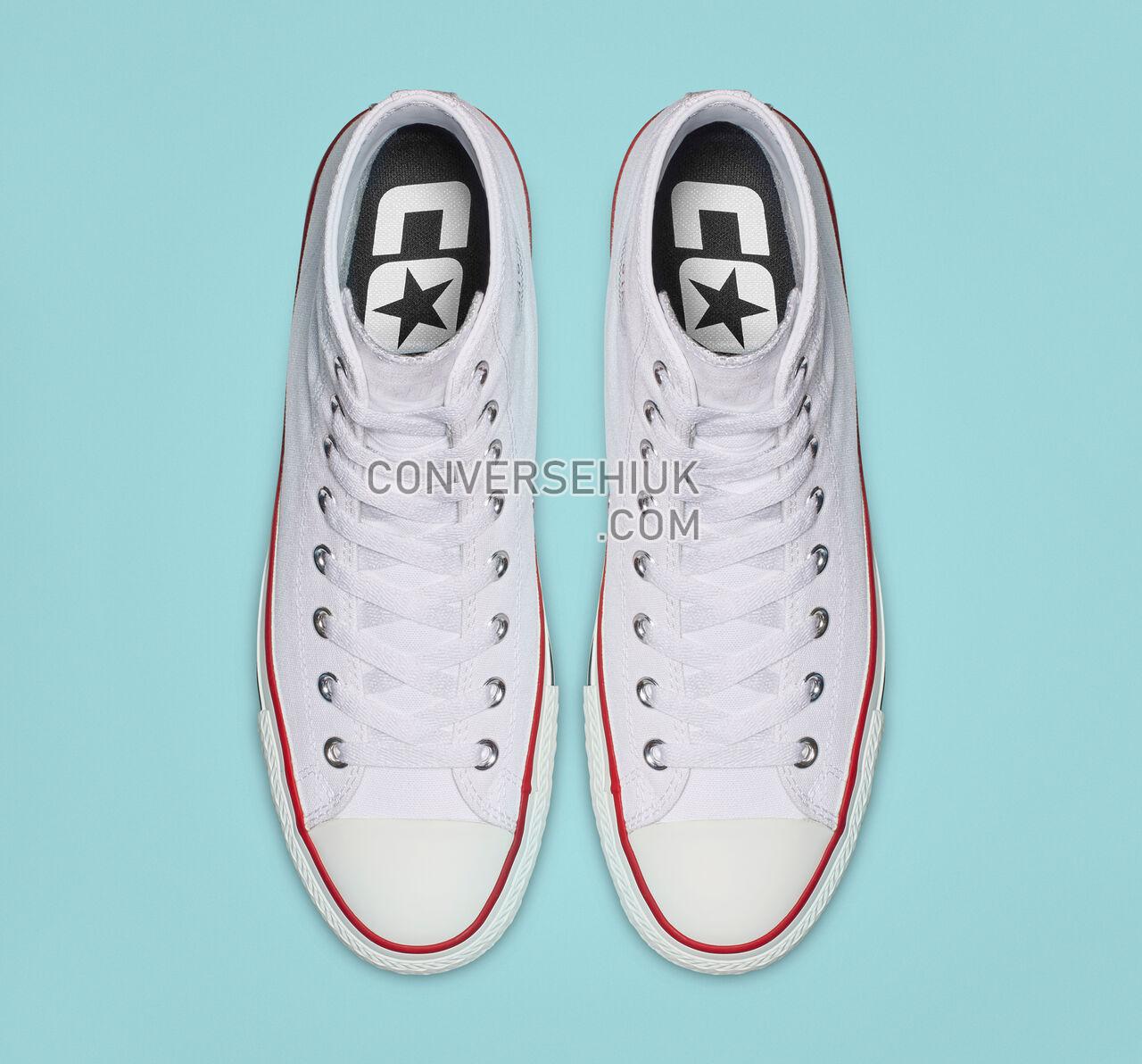 Converse CTAS Pro High Top White/Red/Insignia Blue 159698C Shoes