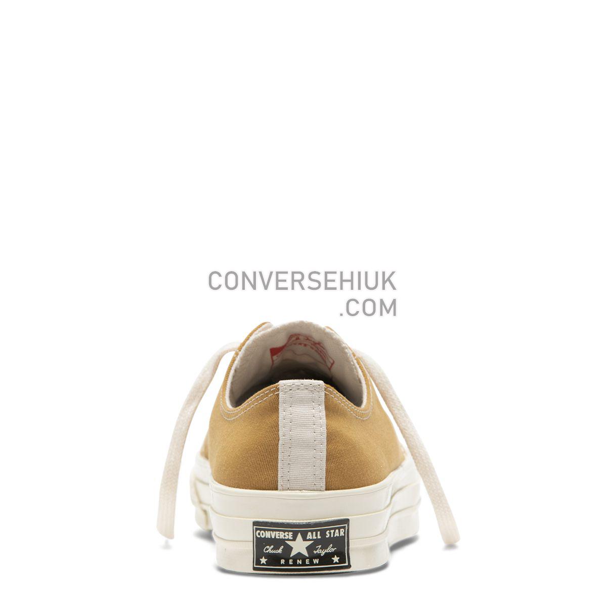 Converse Chuck Taylor All Star 70 Canvas Renew Low Top Wheat Wheat/Natural/Black 165423 Shoes