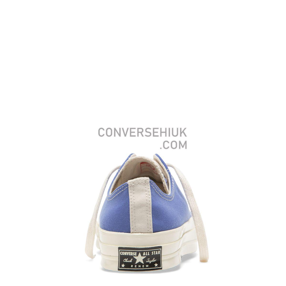 Converse Chuck Taylor All Star 70 Renew Canvas Low Top Ozone Blue Ozone Blue/Natural/Black 165422 Shoes