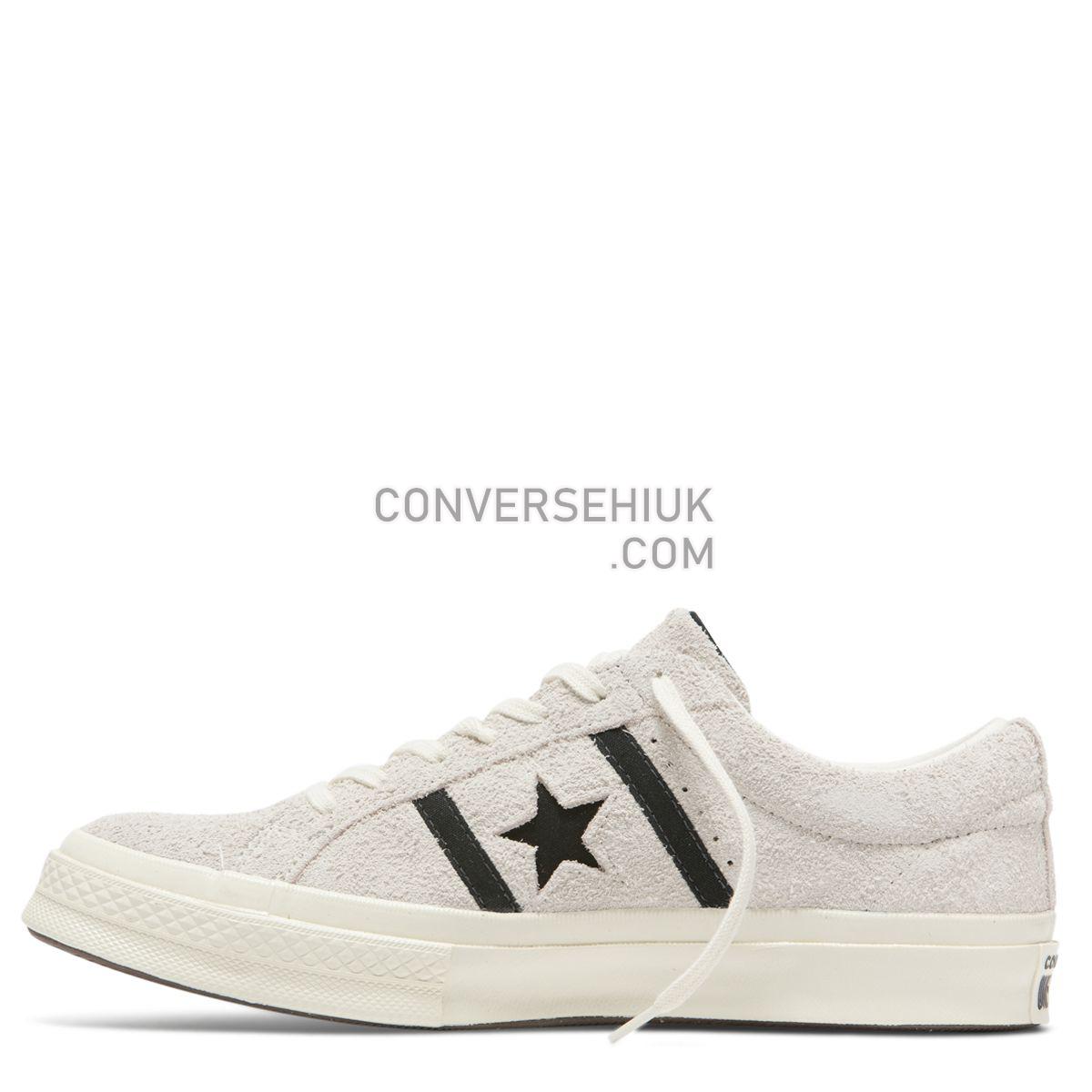 Converse One Star Academy Low Top Egret Egret/Black/Egret 163269 Shoes