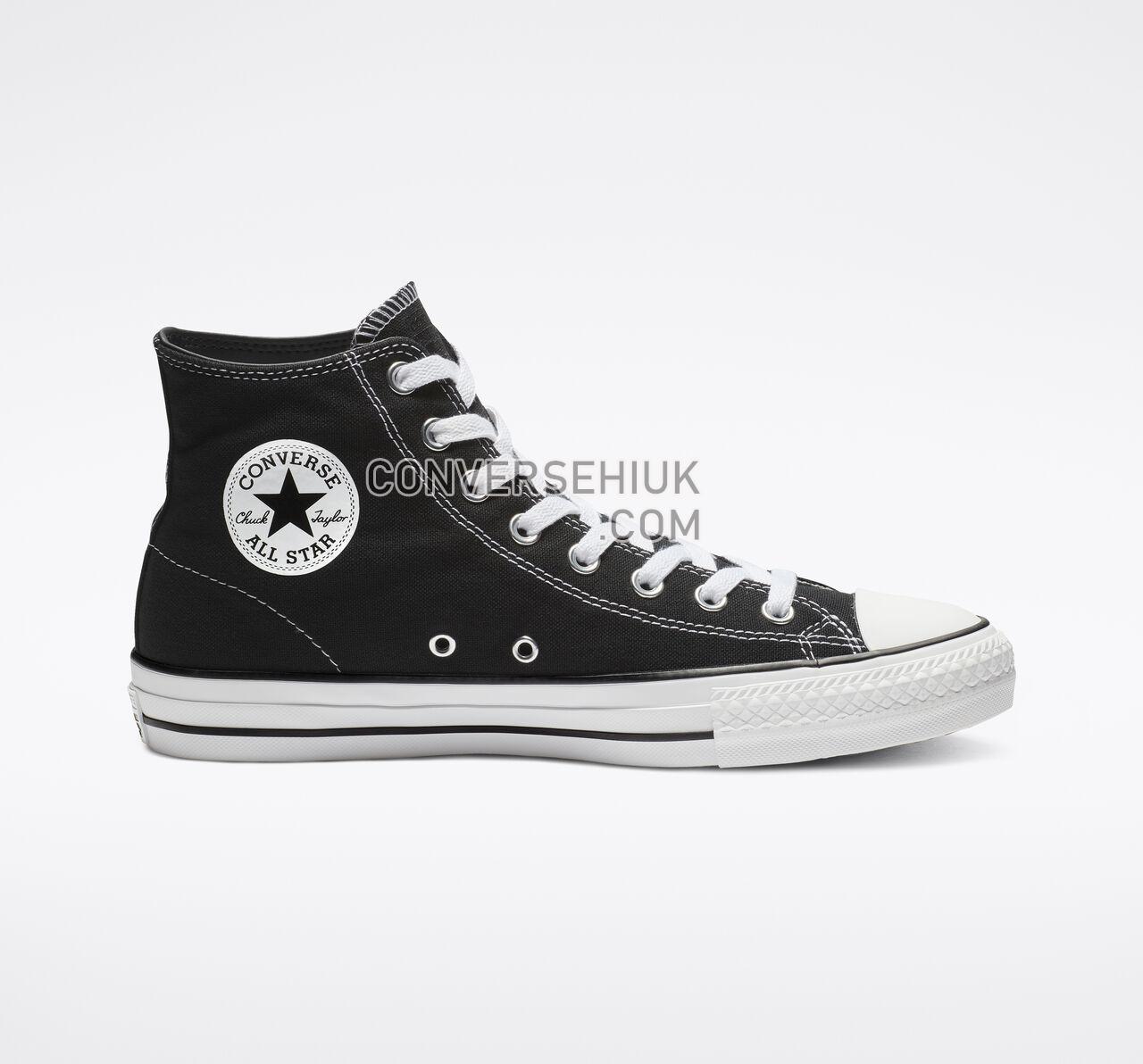 Converse CTAS Pro High Top Black/Black/White 159575C Shoes