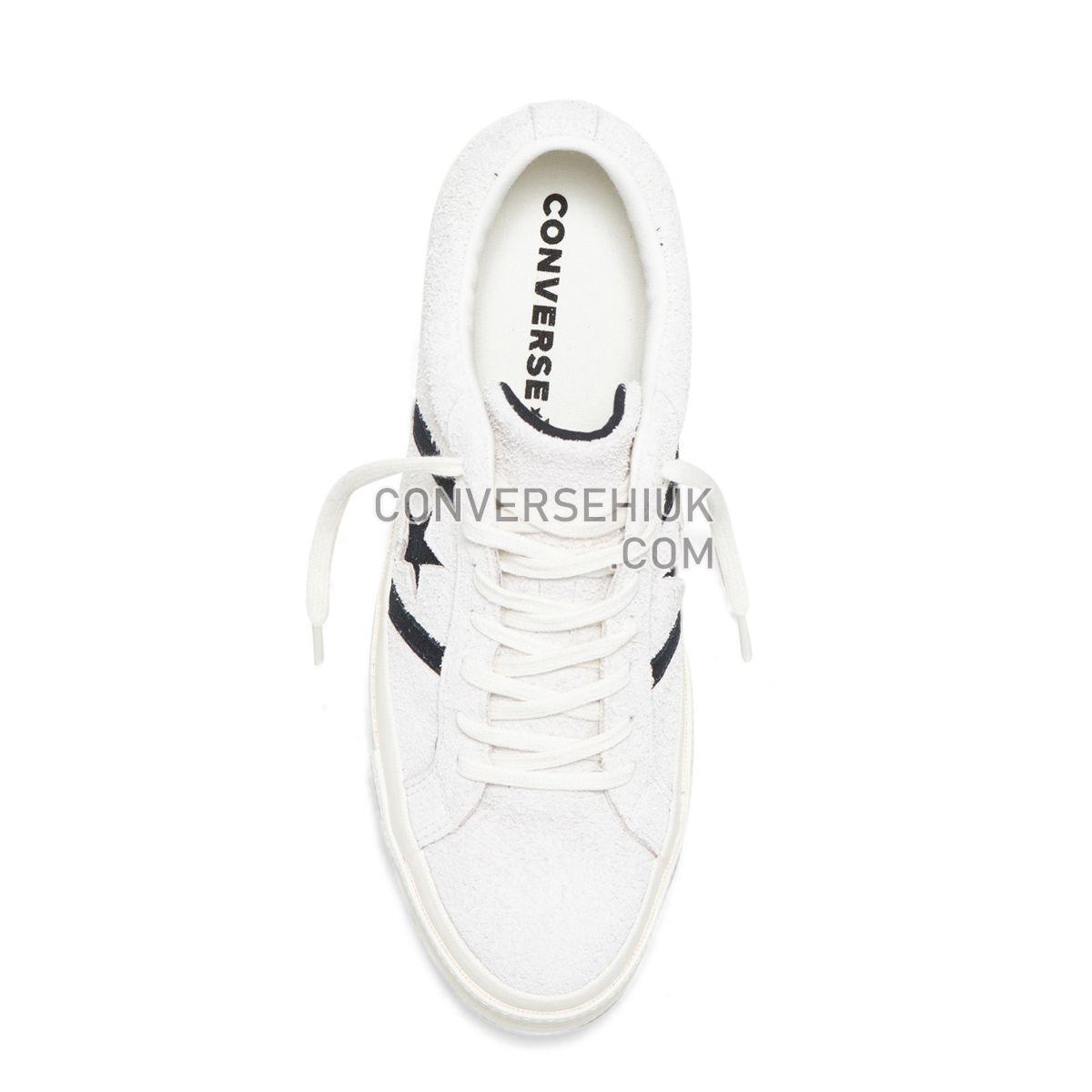 Converse One Star Academy Low Top Egret Egret/Black/Egret 163269 Shoes