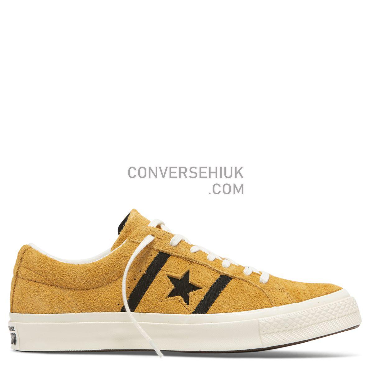 Converse One Star Academy Low Top Amber Ochre Amber Ochre/Black/Egret 163268 Shoes