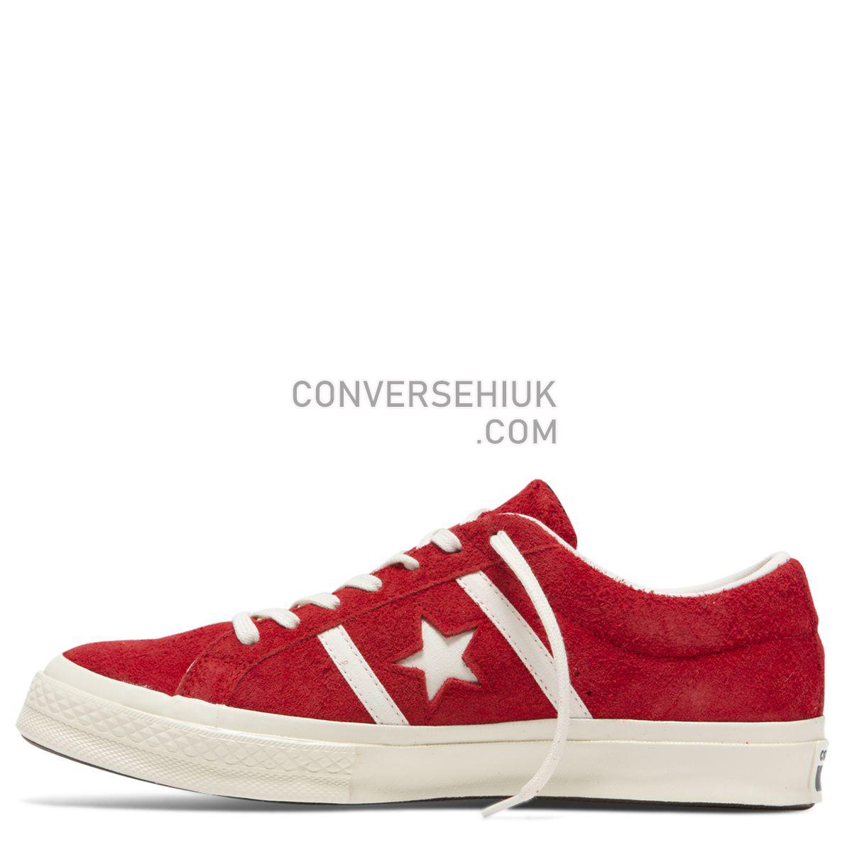 Converse One Star Academy Low Top Enamel Red Enamel Red/Egret/Egret 163270 Shoes