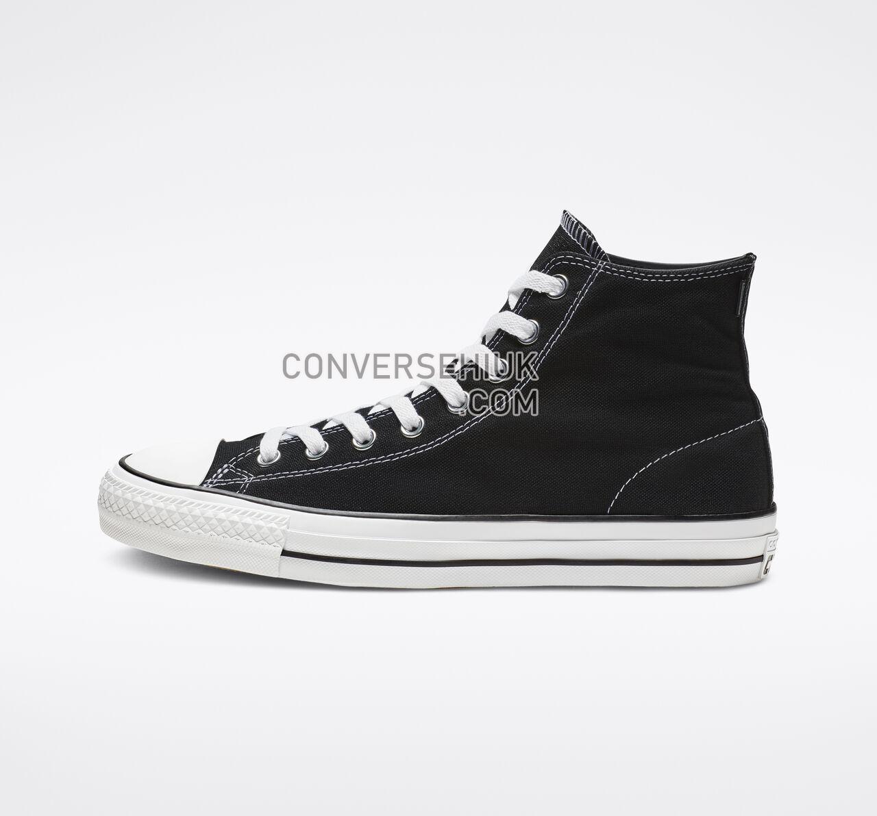 Converse CTAS Pro High Top Black/Black/White 159575C Shoes