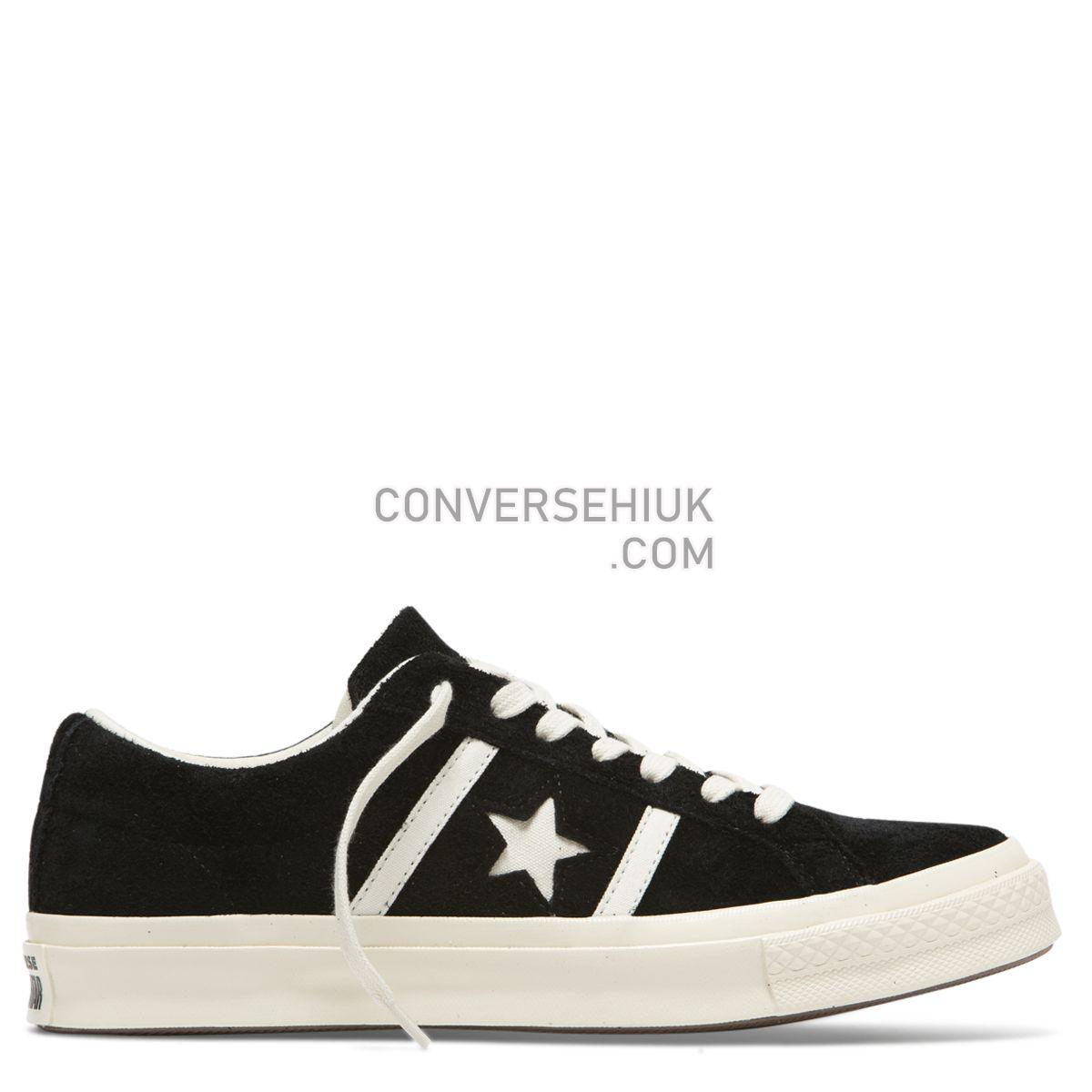 Converse One Star Academy Low Top Black Black/Egret/Egret 164525 Shoes