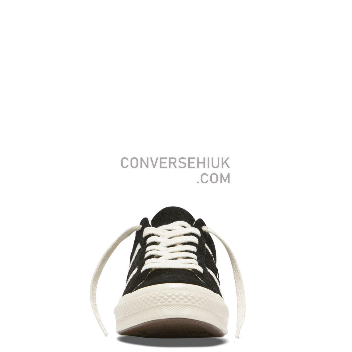 Converse One Star Academy Low Top Black Black/Egret/Egret 164525 Shoes