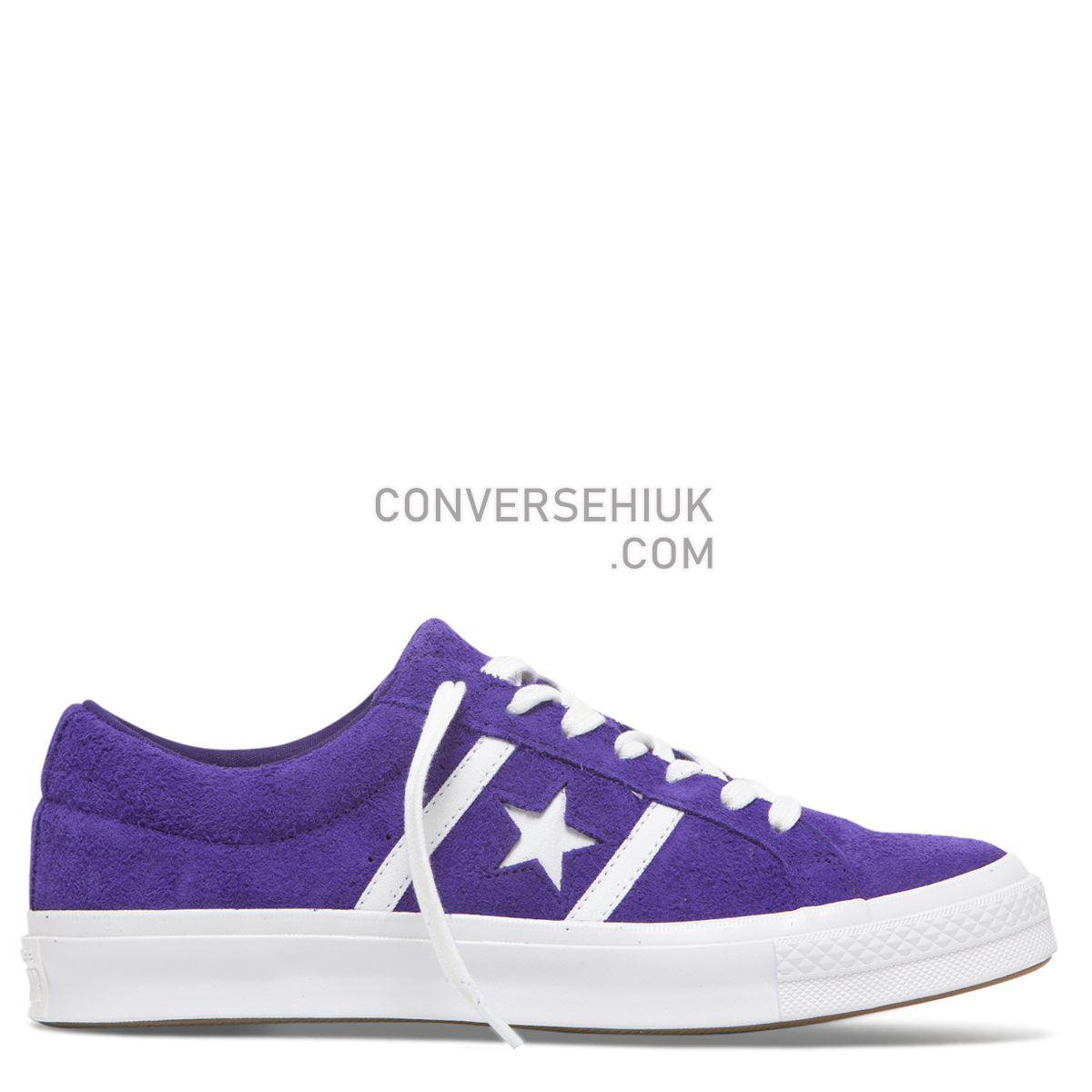 Converse One Star Academy Low Top Court Purple Court Purple/White/White 164391 Shoes