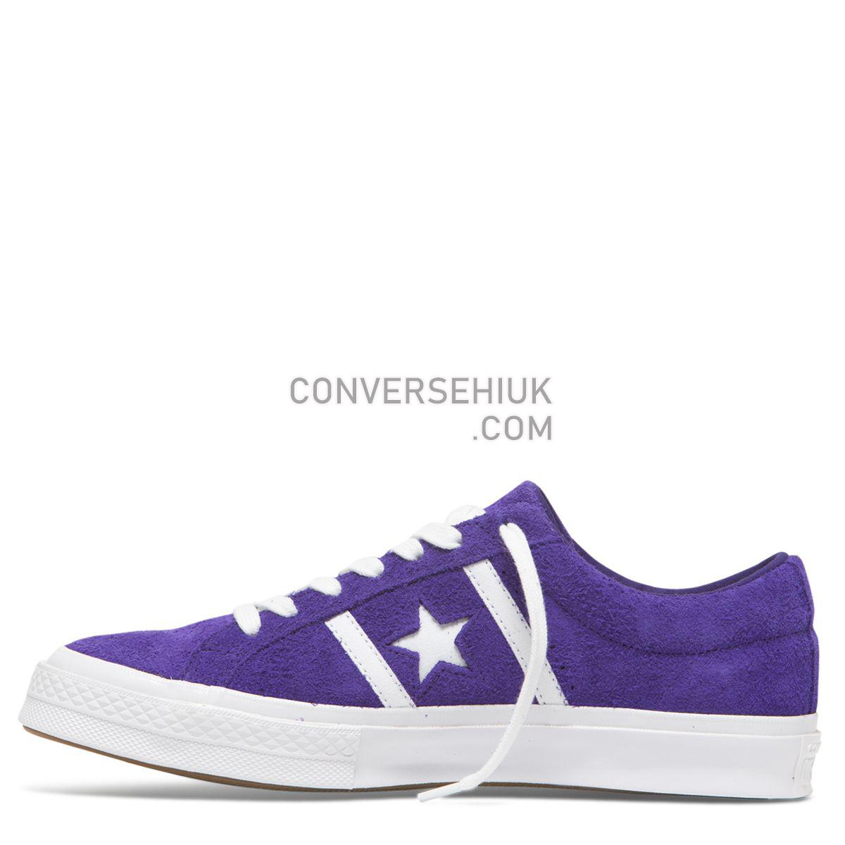 Converse One Star Academy Low Top Court Purple Court Purple/White/White 164391 Shoes