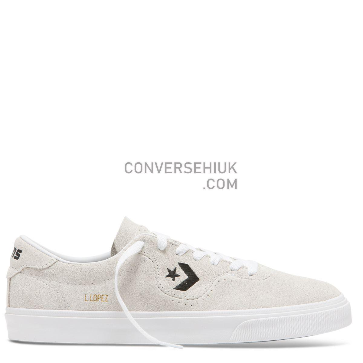 Converse CONS Louie Lopez Pro Low Top White White/White/Black 163262 Shoes