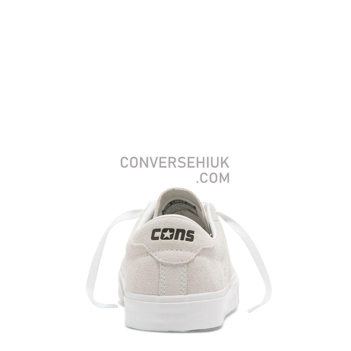 Converse CONS Louie Lopez Pro Low Top White White/White/Black 163262 Shoes