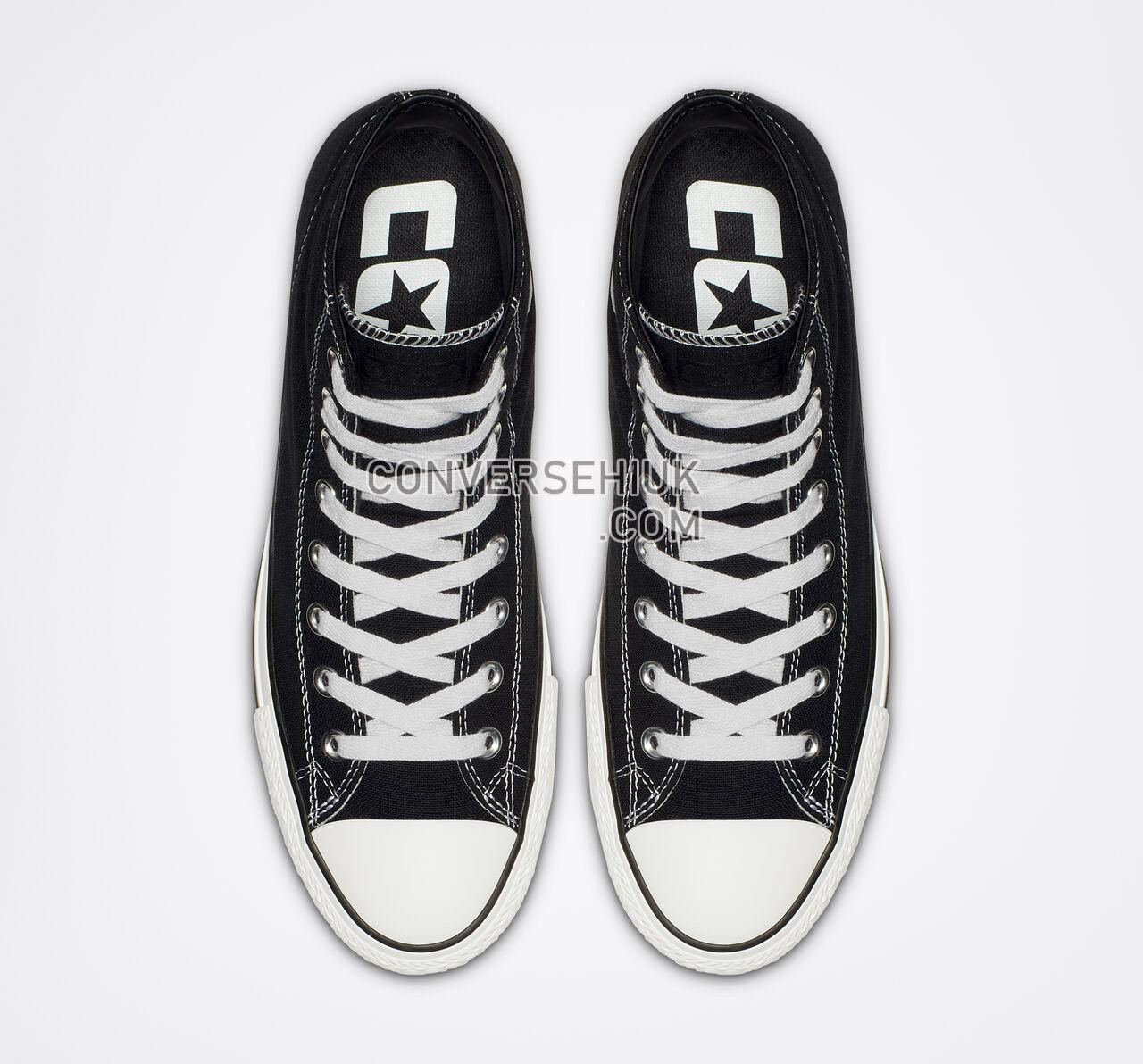 Converse CTAS Pro High Top Black/Black/White 159575C Shoes