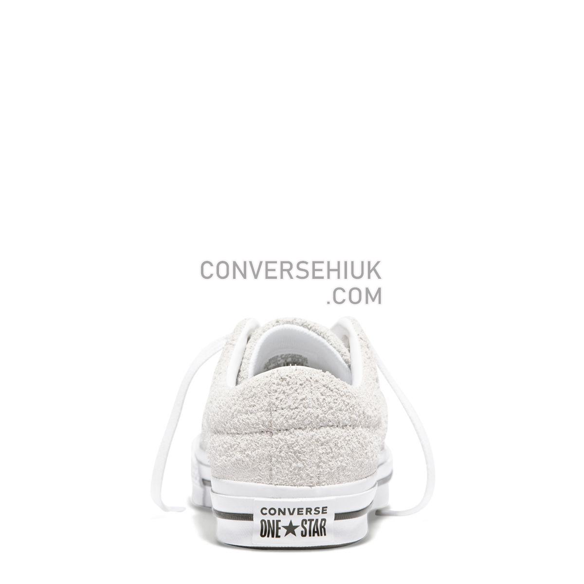 Converse One Star Premium Suede Low Top White White/White/White 161577 Shoes