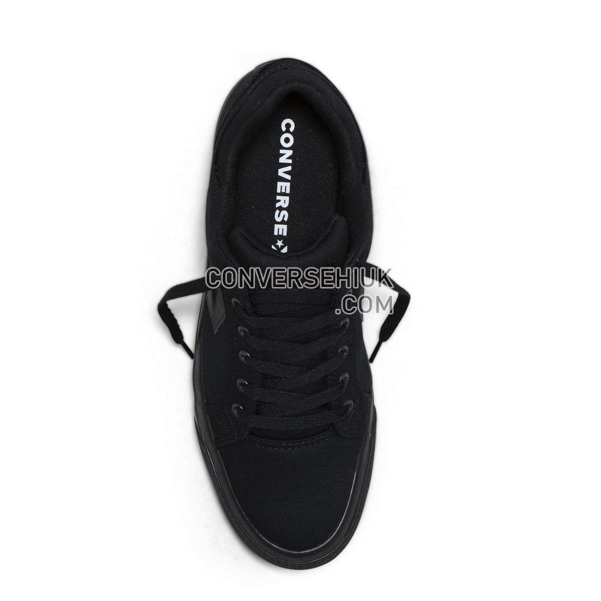 Converse CONS El Distrito Canvas Low Top Black Black/Black/Black 159786 Shoes