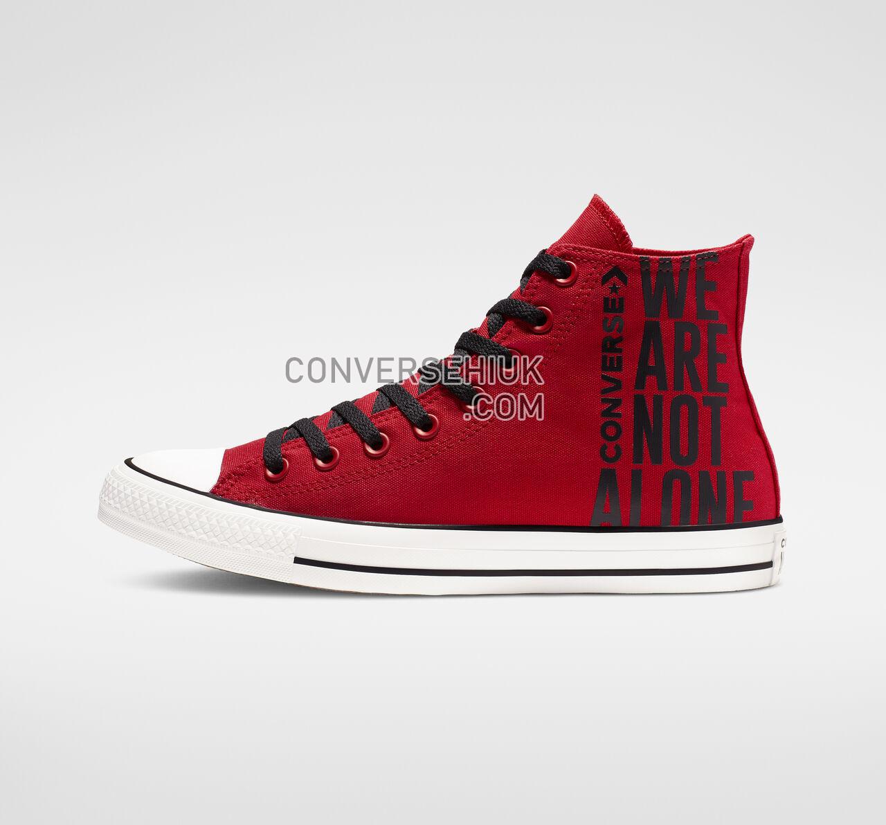 Converse Chuck Taylor All Star We Are Not Alone High Top Enamel Red/Black/White 165467F Shoes