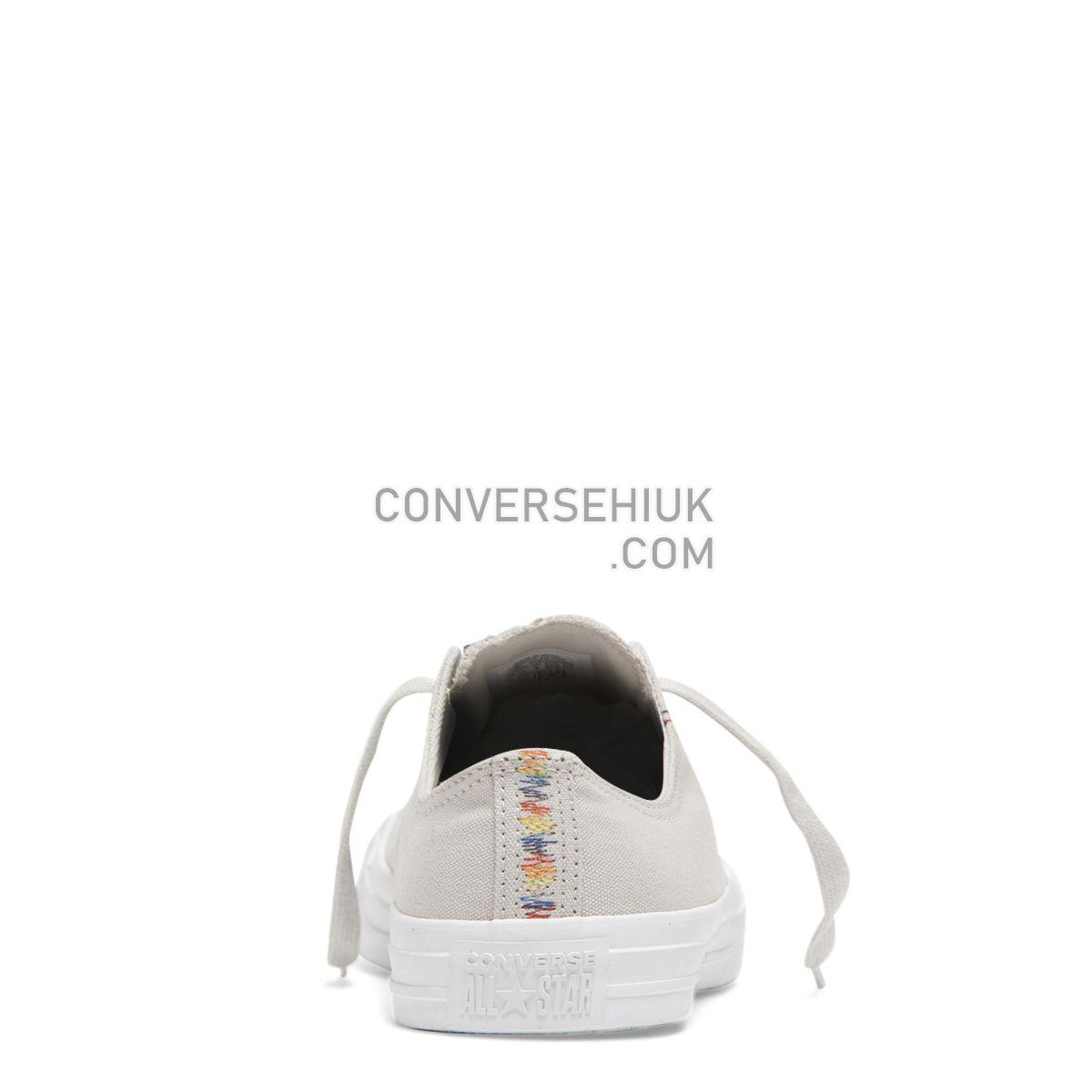 Converse Chuck Taylor All Star Rainbow Low Top Pale Putty Pale Putty/White/Hyper Royal 165428 Shoes