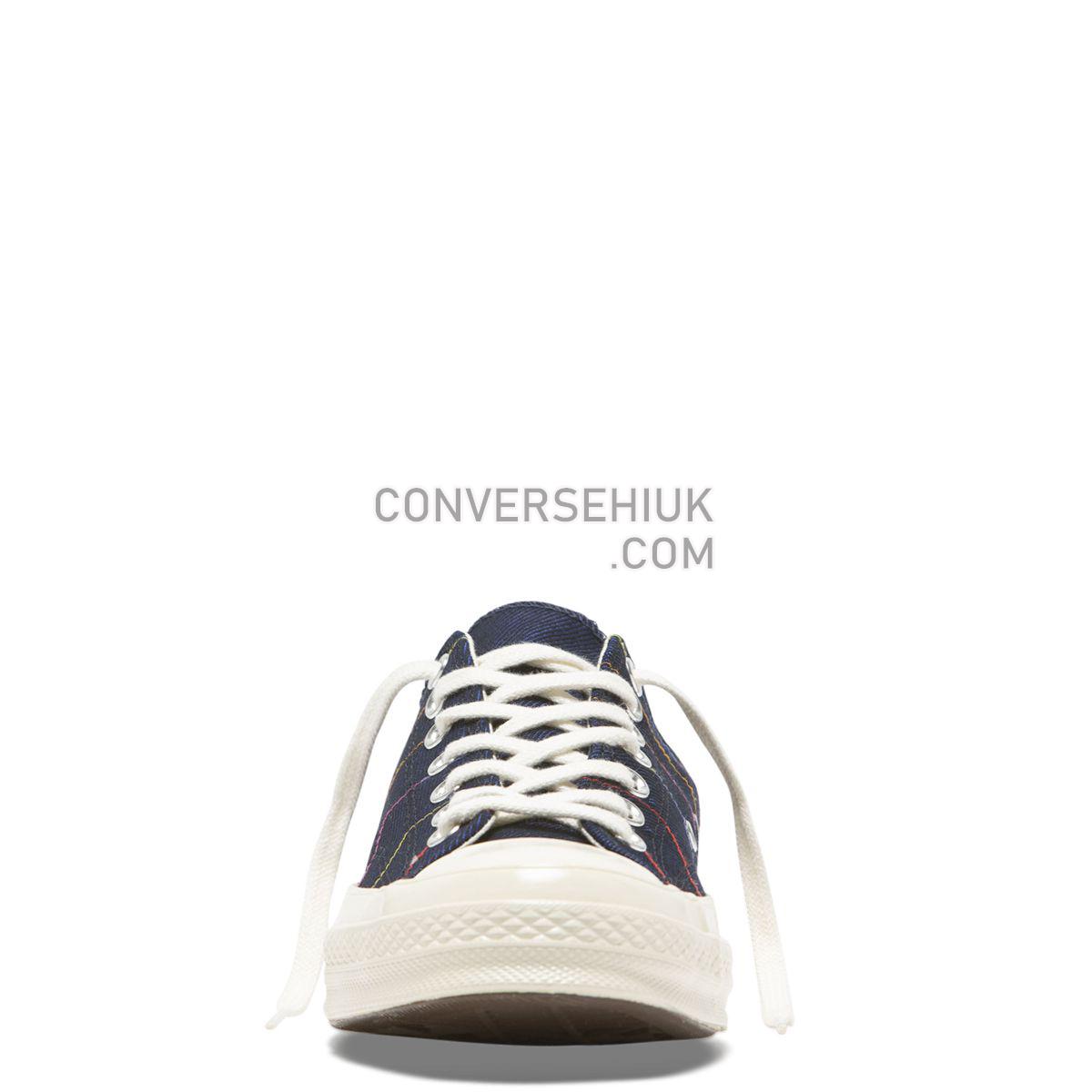 Converse Chuck Taylor All Star 70 Rainbow Low Top Obsidian Obsidian/Ozone Blue/Egret 164967 Shoes