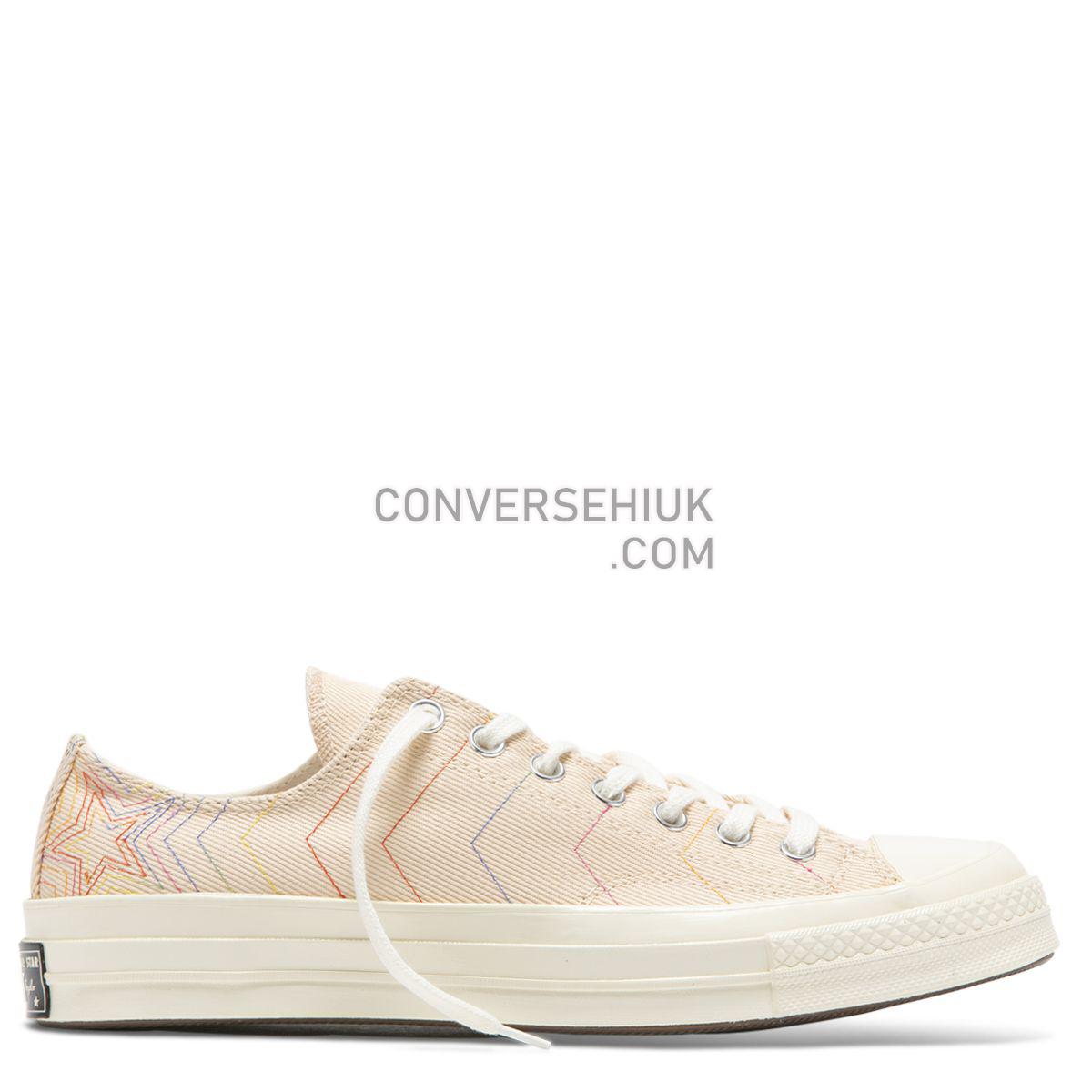 Converse Chuck Taylor All Star 70 Rainbow Low Top Light Bisque Light Bisque/Pale Putty/Egret 164966 Shoes