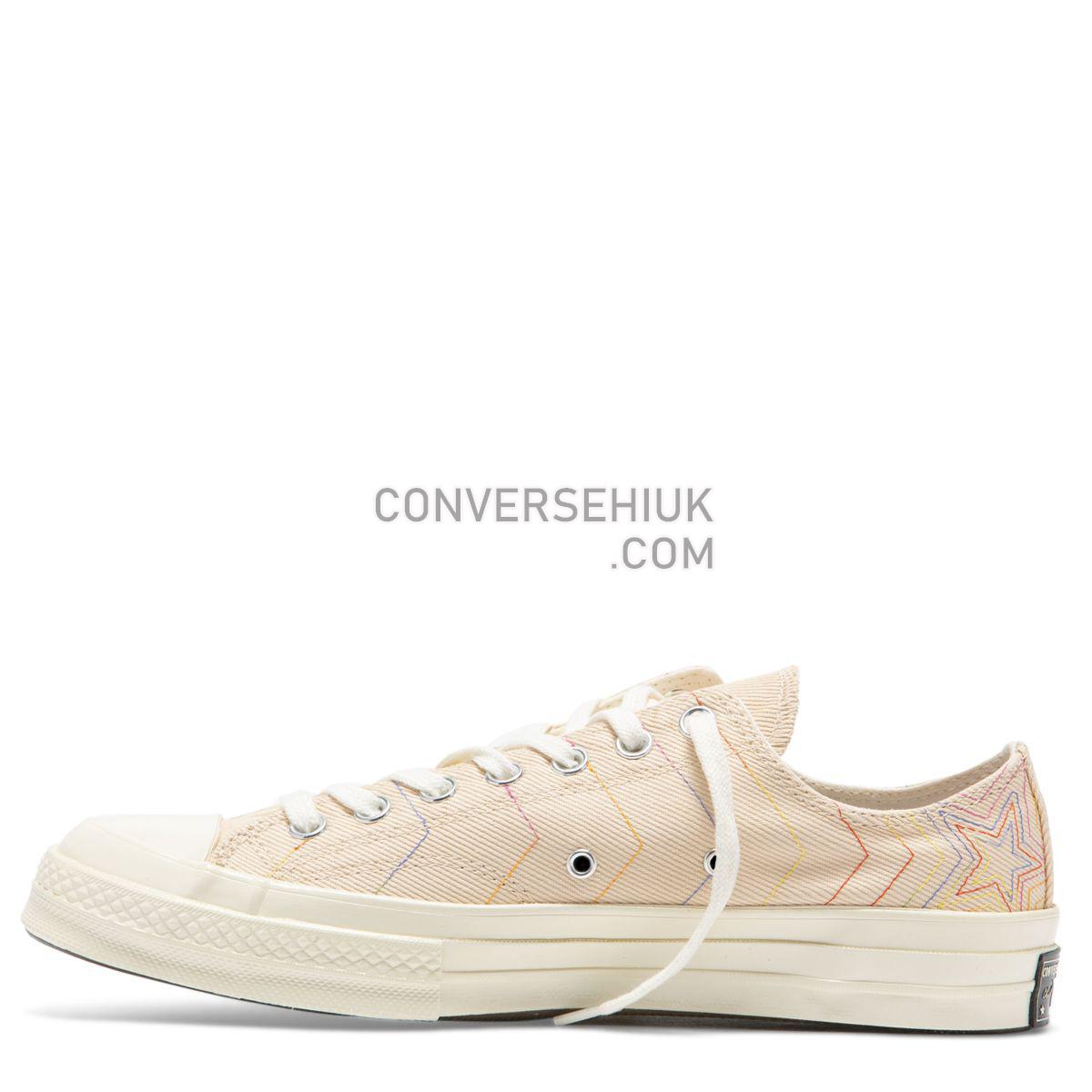 Converse Chuck Taylor All Star 70 Rainbow Low Top Light Bisque Light Bisque/Pale Putty/Egret 164966 Shoes