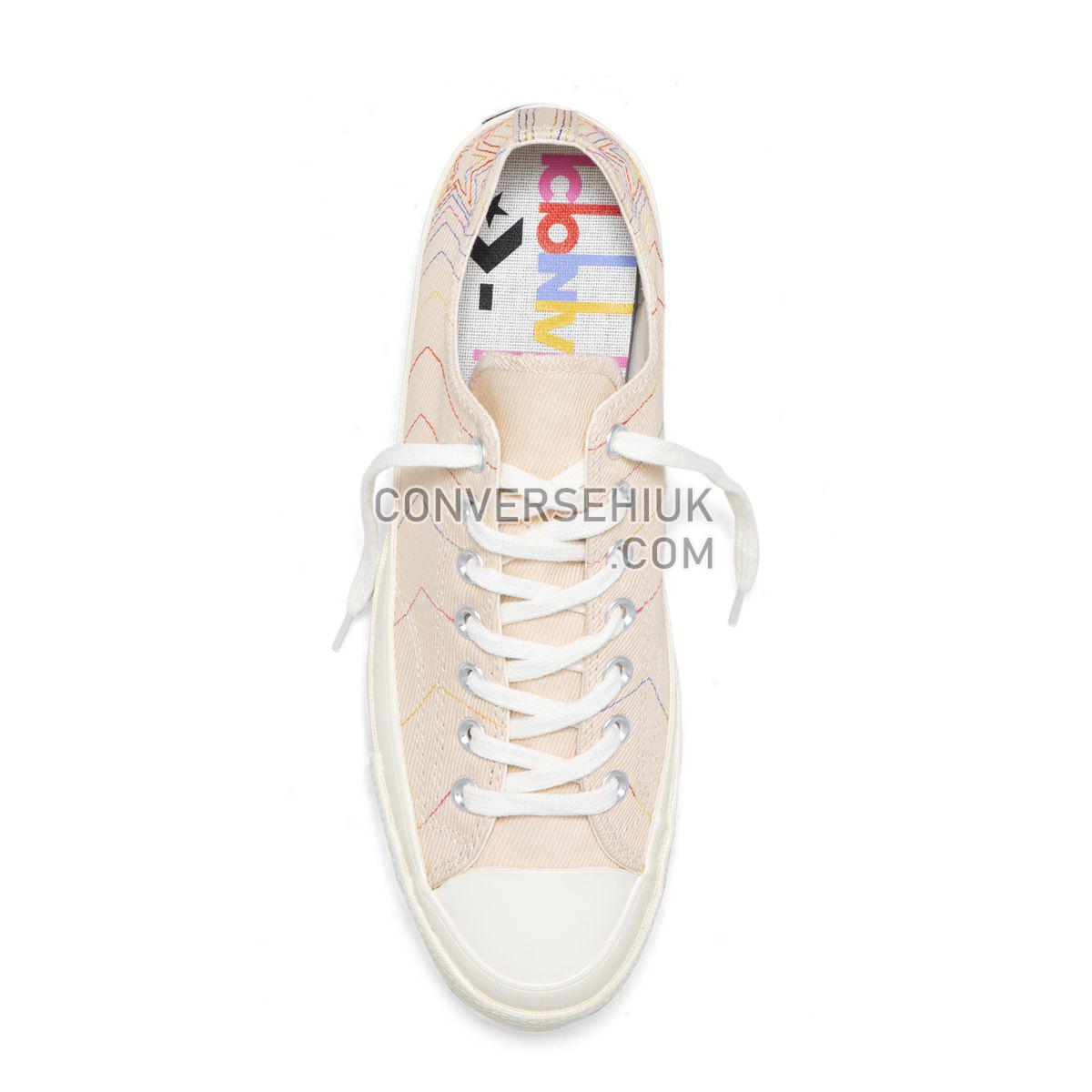 Converse Chuck Taylor All Star 70 Rainbow Low Top Light Bisque Light Bisque/Pale Putty/Egret 164966 Shoes