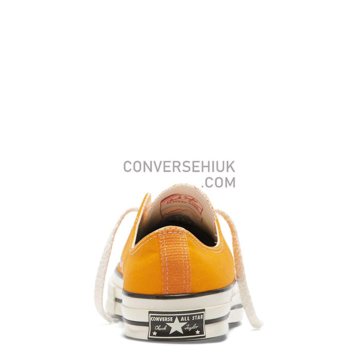 Converse Chuck Taylor All Star 70 Vintage Canvas Low Top Orange Rind Orange Rind/Egret/Black 164928 Shoes