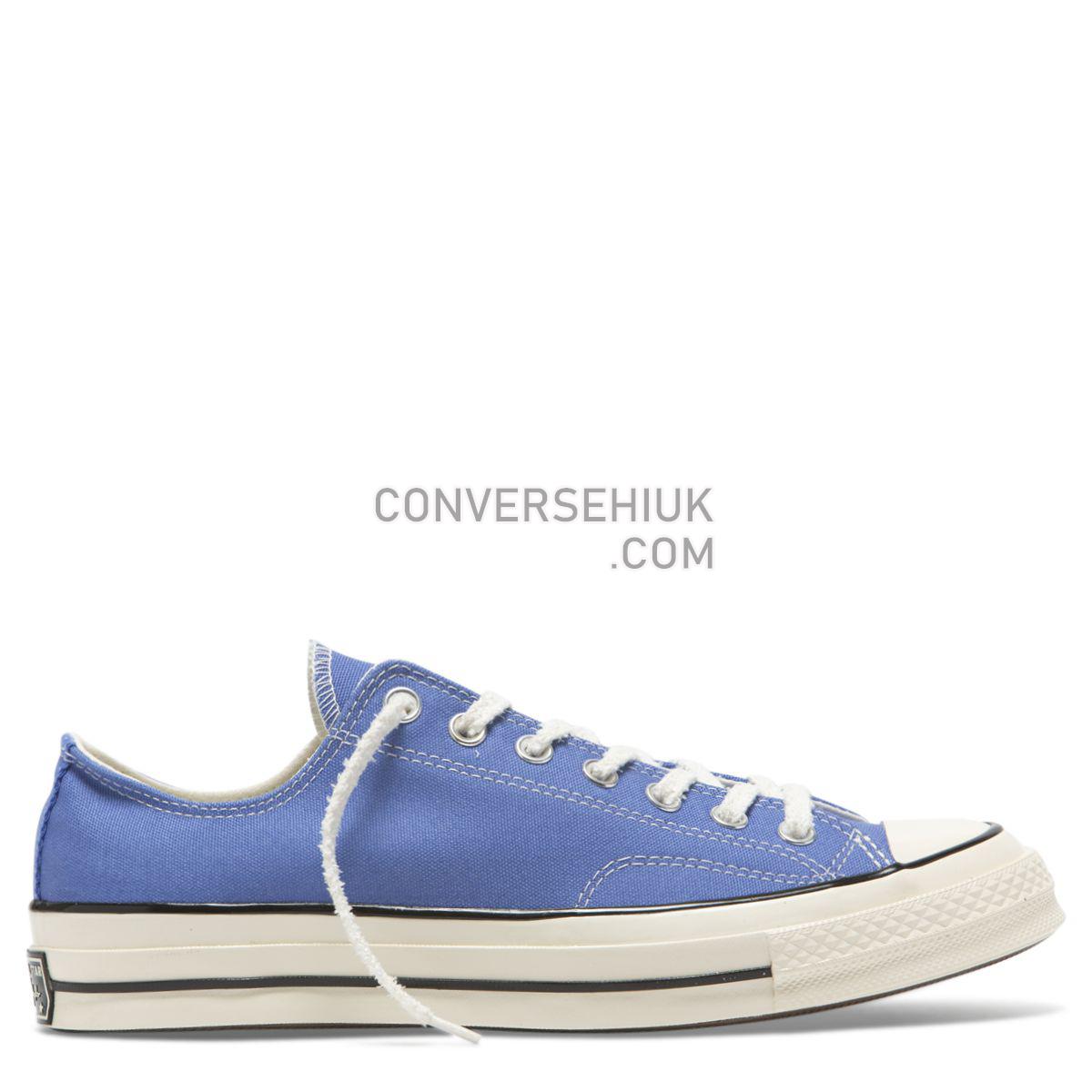 Converse Chuck Taylor All Star 70 Vintage Canvas Low Top Ozone Blue Ozone Blue/Egret/Black 164929 Shoes