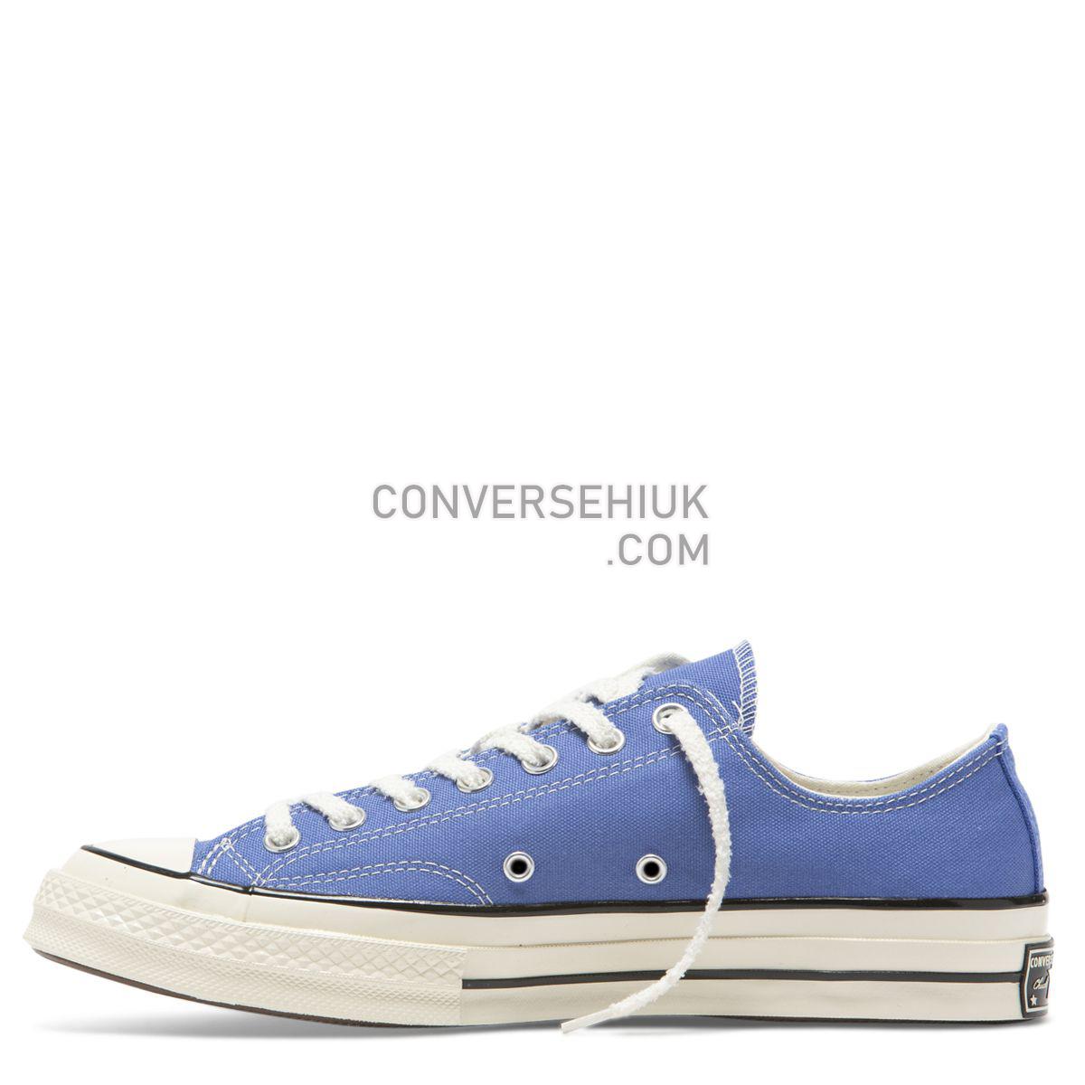 Converse Chuck Taylor All Star 70 Vintage Canvas Low Top Ozone Blue Ozone Blue/Egret/Black 164929 Shoes