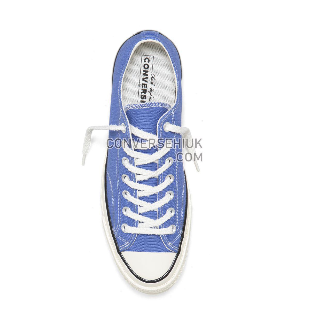 Converse Chuck Taylor All Star 70 Vintage Canvas Low Top Ozone Blue Ozone Blue/Egret/Black 164929 Shoes