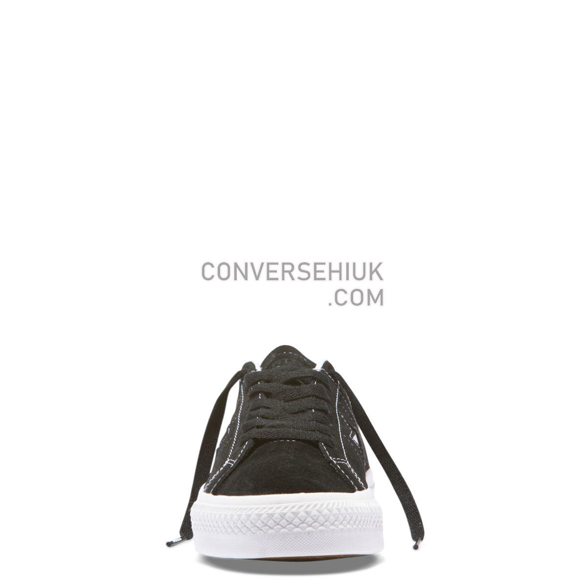 Converse CONS One Star Pro Suede Low Top Black Black/White/White 159579 Shoes