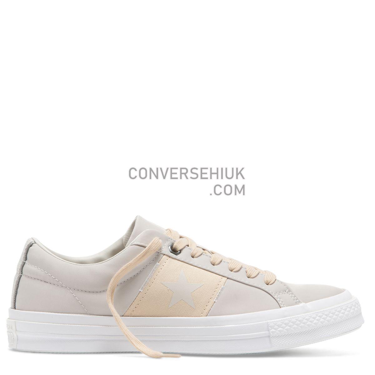 Converse One Star Flight School Low Top Pale Putty Pale Putty/Light Bisque/White 165058 Shoes