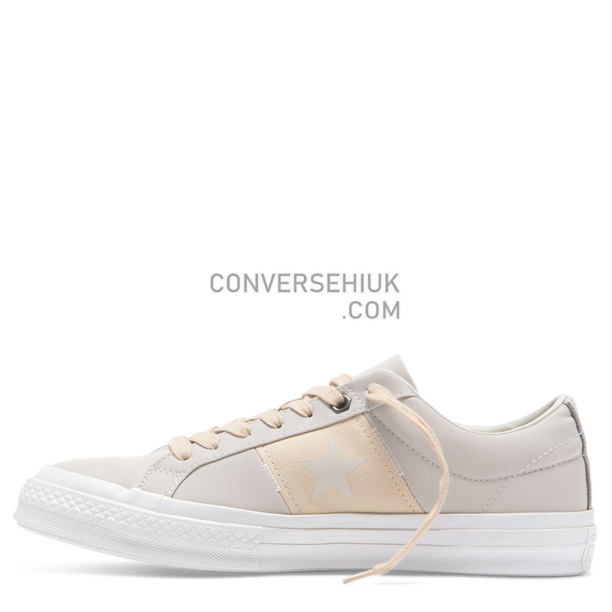 Converse One Star Flight School Low Top Pale Putty Pale Putty/Light Bisque/White 165058 Shoes