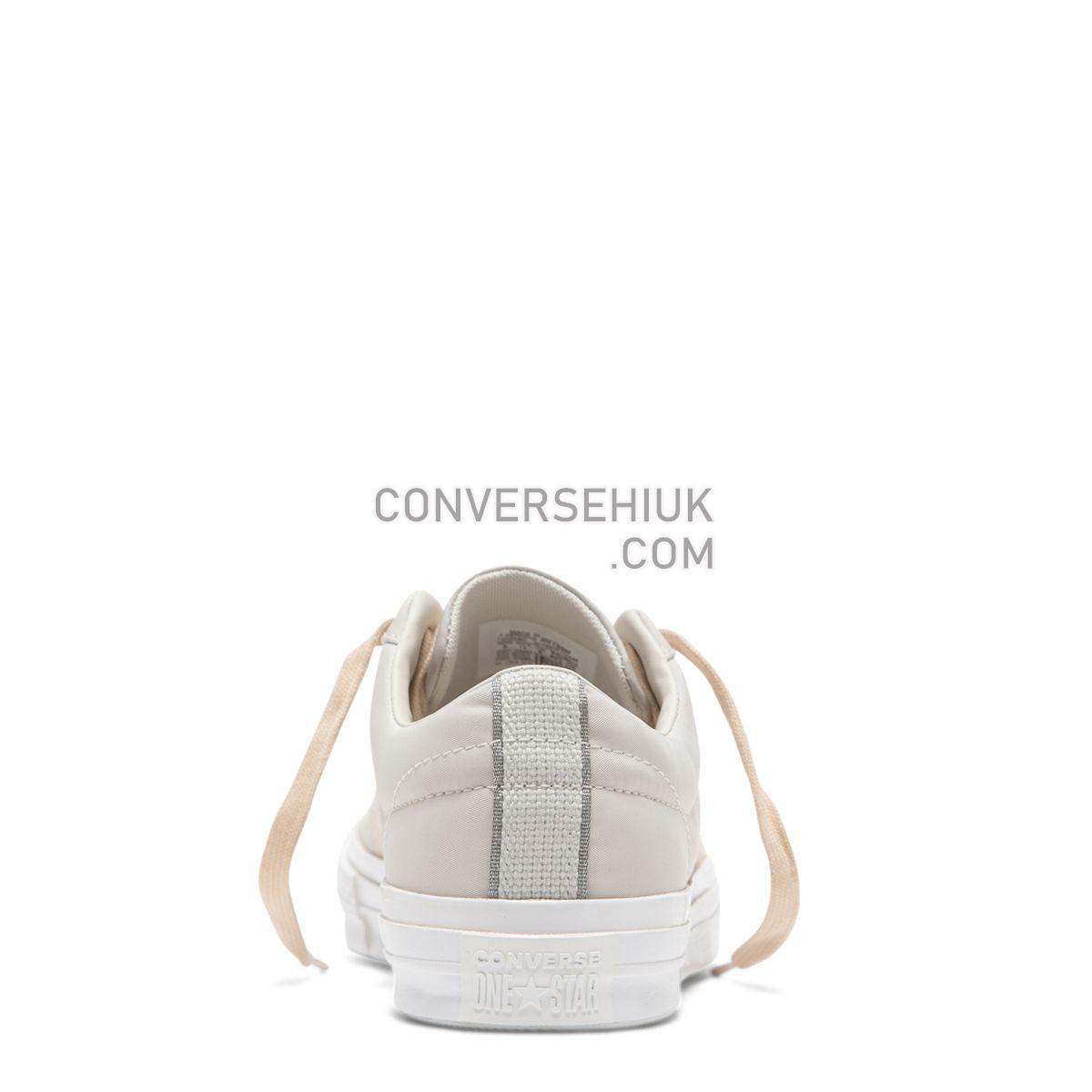 Converse One Star Flight School Low Top Pale Putty Pale Putty/Light Bisque/White 165058 Shoes