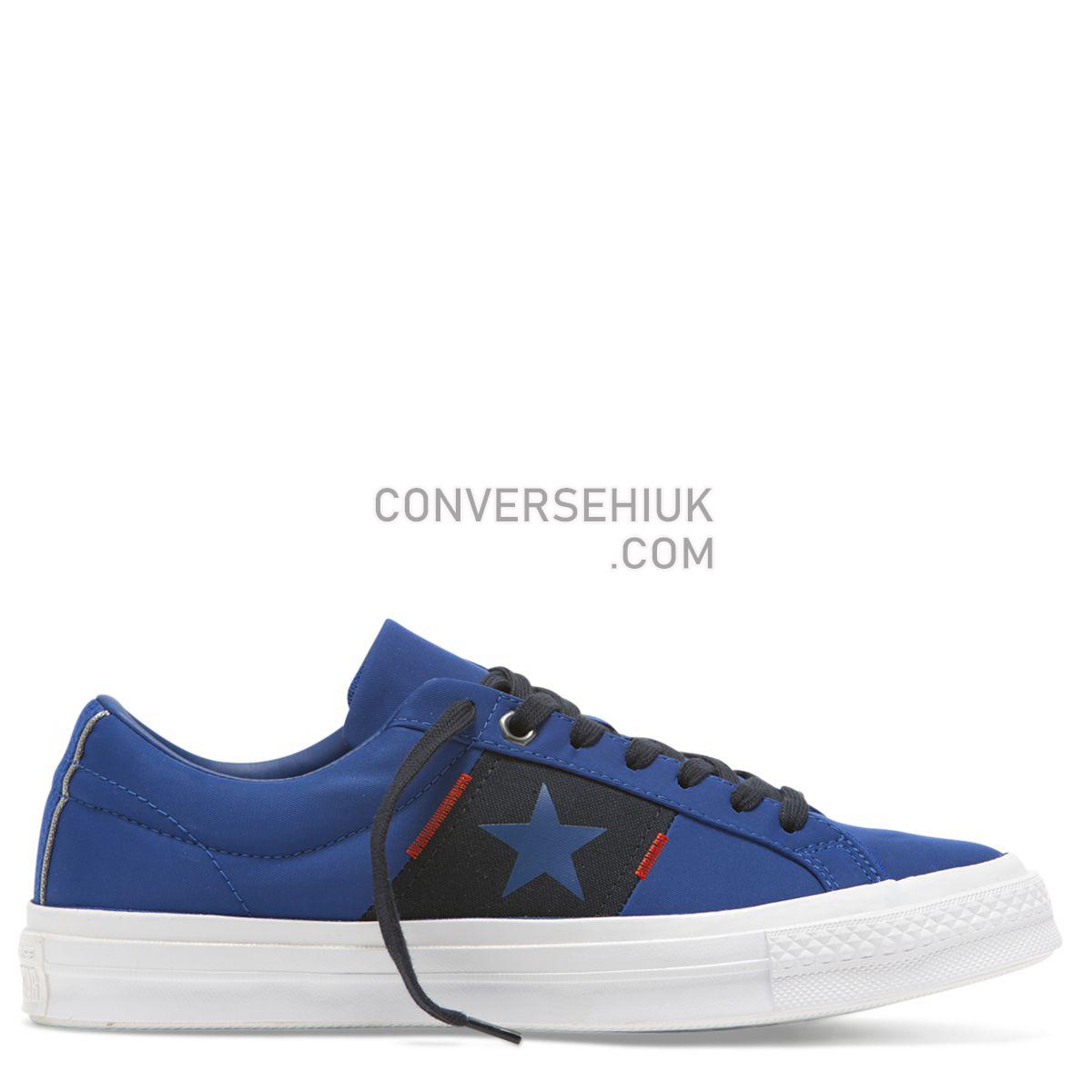 Converse One Star Flight School Low Top Blue Blue/Dark Obsidian/White 165057 Shoes